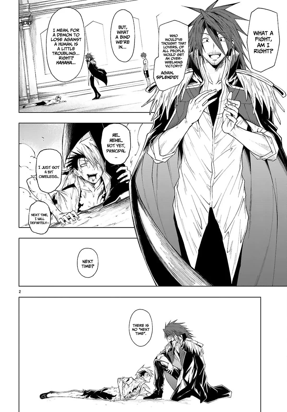 Maou Gakuen no Hangyakusha Chapter 46 page 3 - Chapter 46: Minus 90 points