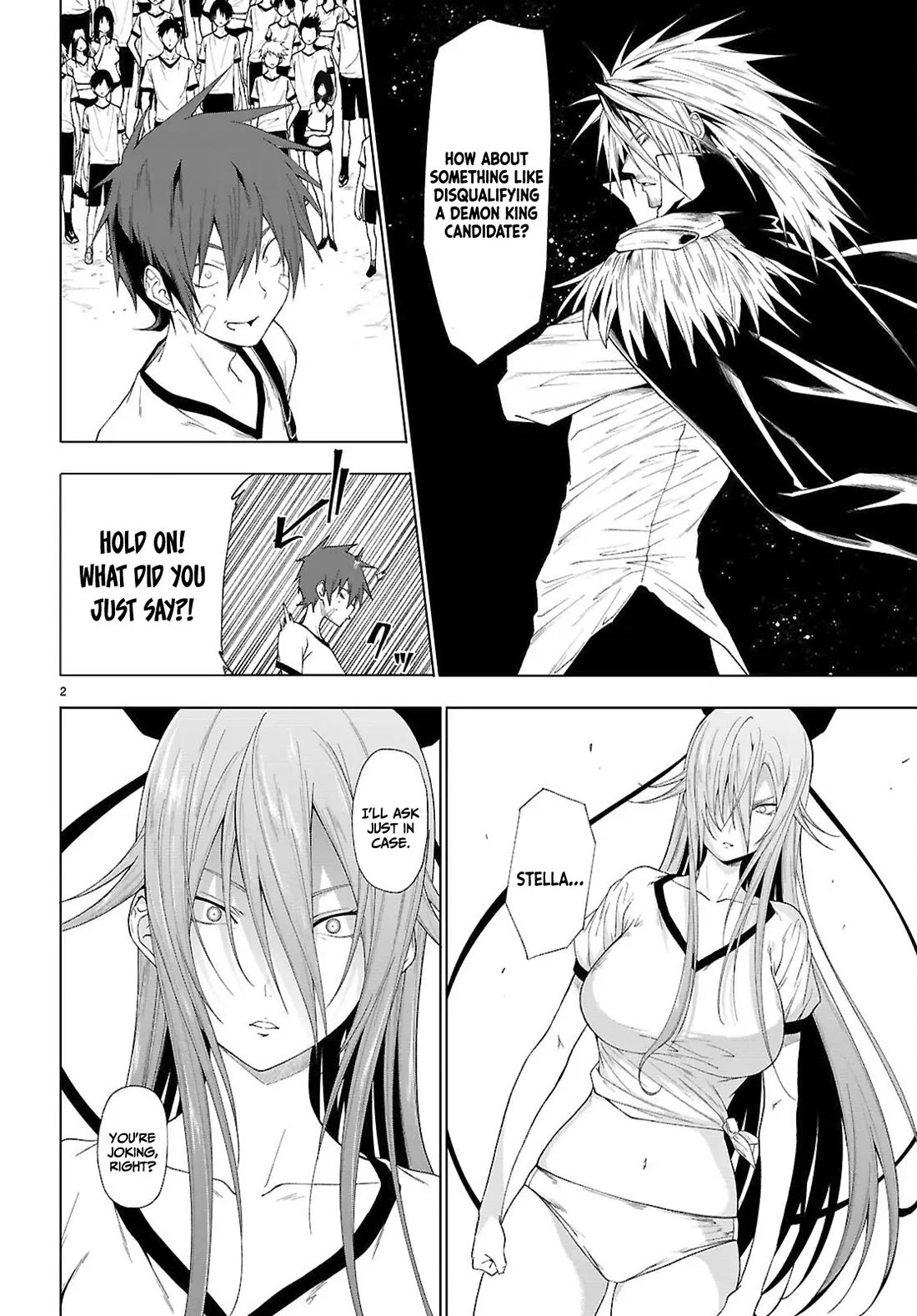 Maou Gakuen no Hangyakusha Chapter 47 page 3 - Chapter 47: The compensation for a Life
