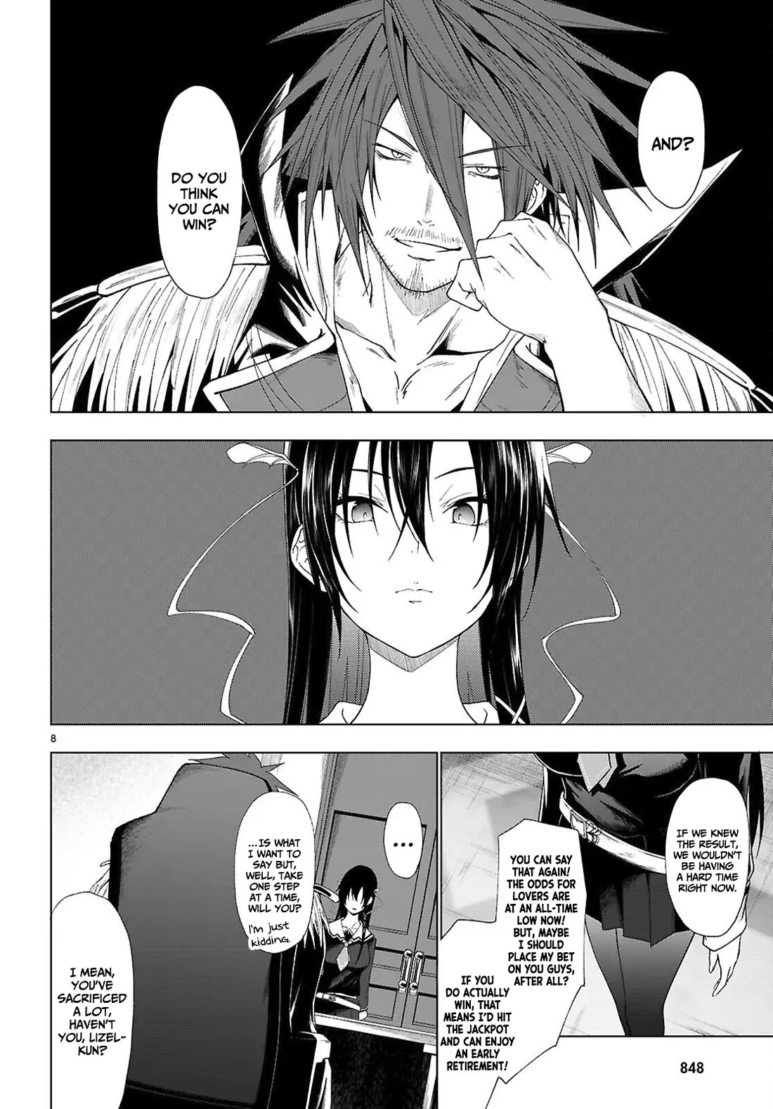 Maou Gakuen no Hangyakusha Chapter 47 page 9 - Chapter 47: The compensation for a Life