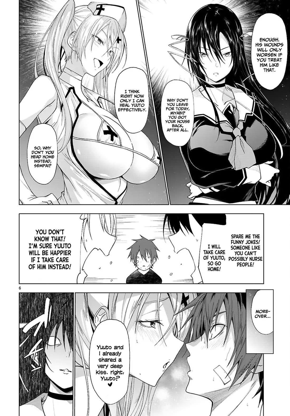 Maou Gakuen no Hangyakusha Chapter 48 page 7 - Chapter 48: No Panty Finish