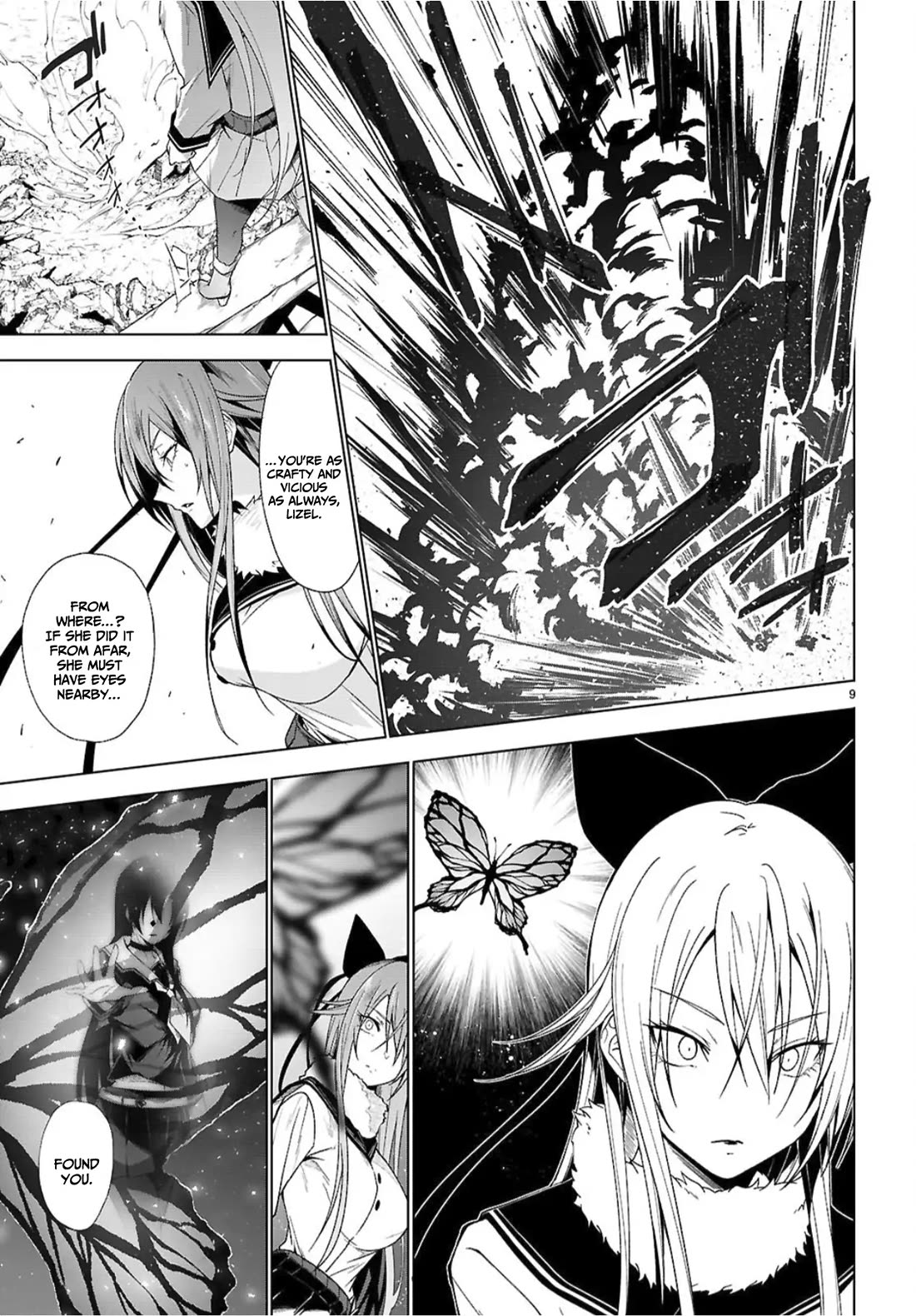 Maou Gakuen no Hangyakusha Chapter 49 page 10 - Chapter 49: Love and Quarrels and The Demon King's Throne [END]
