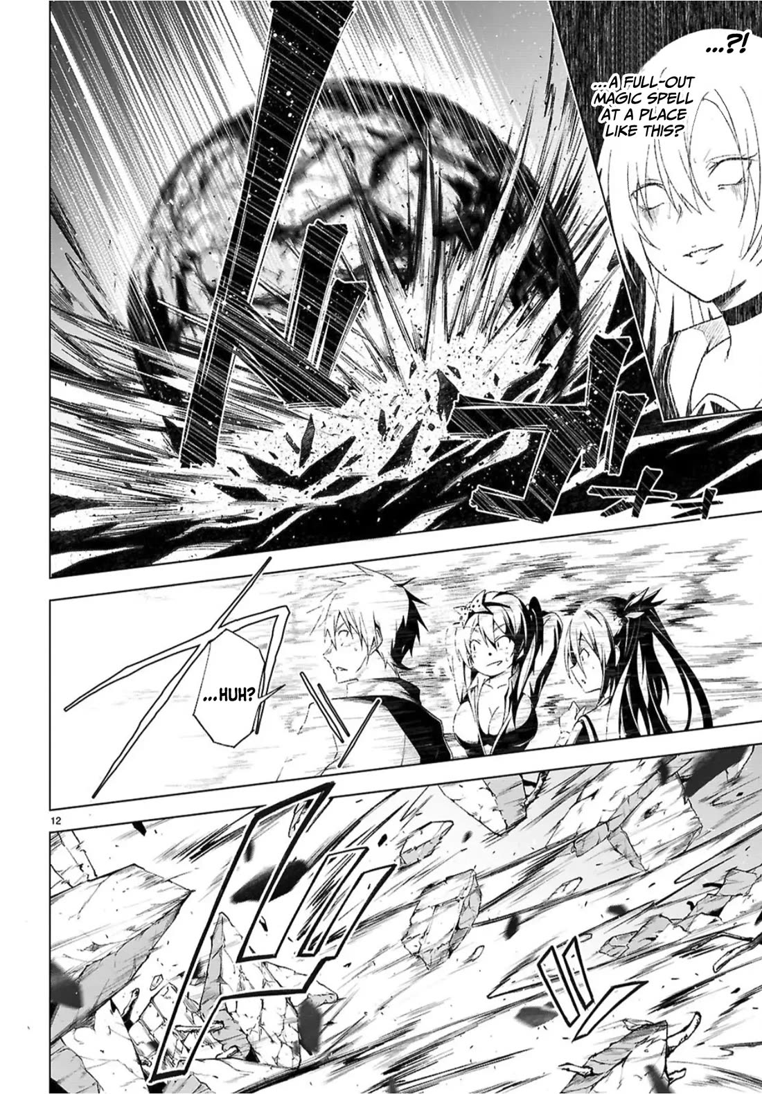 Maou Gakuen no Hangyakusha Chapter 49 page 13 - Chapter 49: Love and Quarrels and The Demon King's Throne [END]