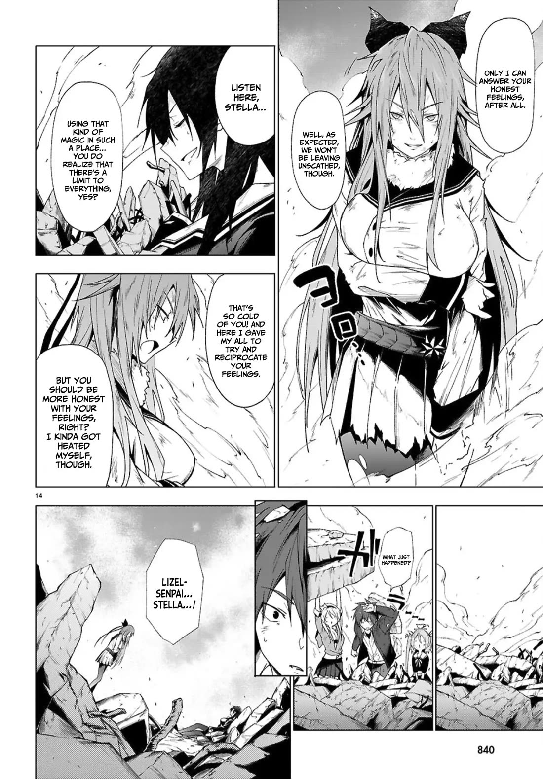 Maou Gakuen no Hangyakusha Chapter 49 page 15 - Chapter 49: Love and Quarrels and The Demon King's Throne [END]