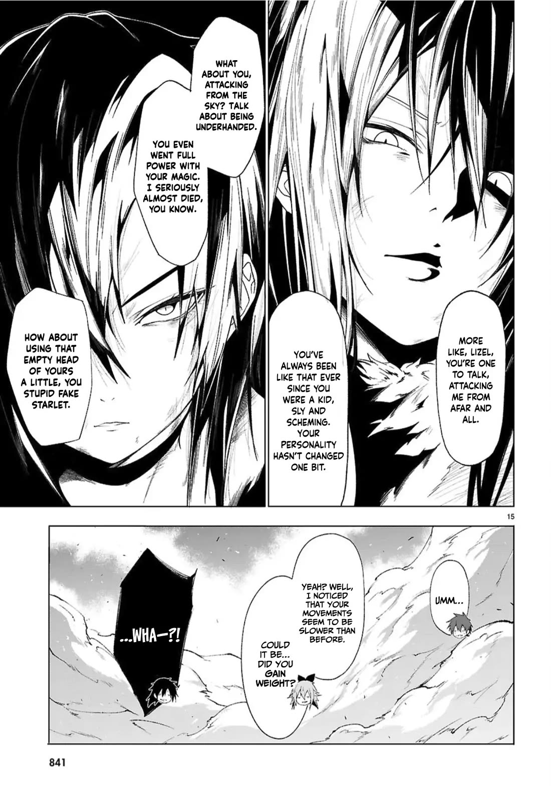 Maou Gakuen no Hangyakusha Chapter 49 page 16 - Chapter 49: Love and Quarrels and The Demon King's Throne [END]