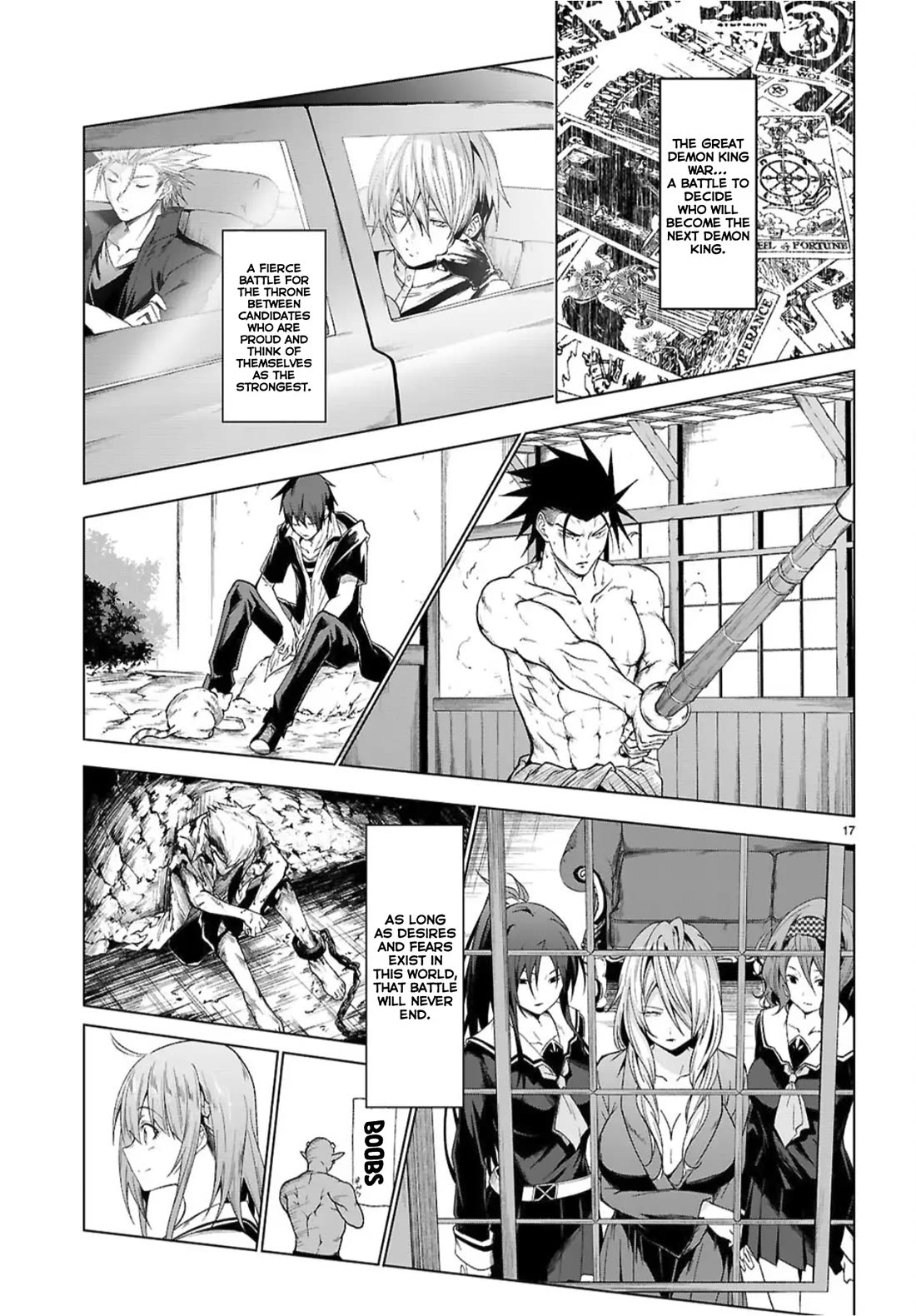 Maou Gakuen no Hangyakusha Chapter 49 page 18 - Chapter 49: Love and Quarrels and The Demon King's Throne [END]