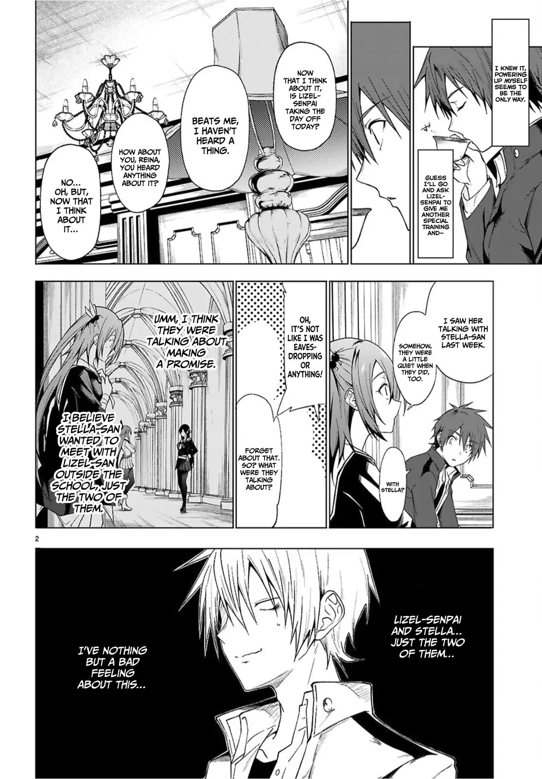 Maou Gakuen no Hangyakusha Chapter 49 page 3 - Chapter 49: Love and Quarrels and The Demon King's Throne [END]