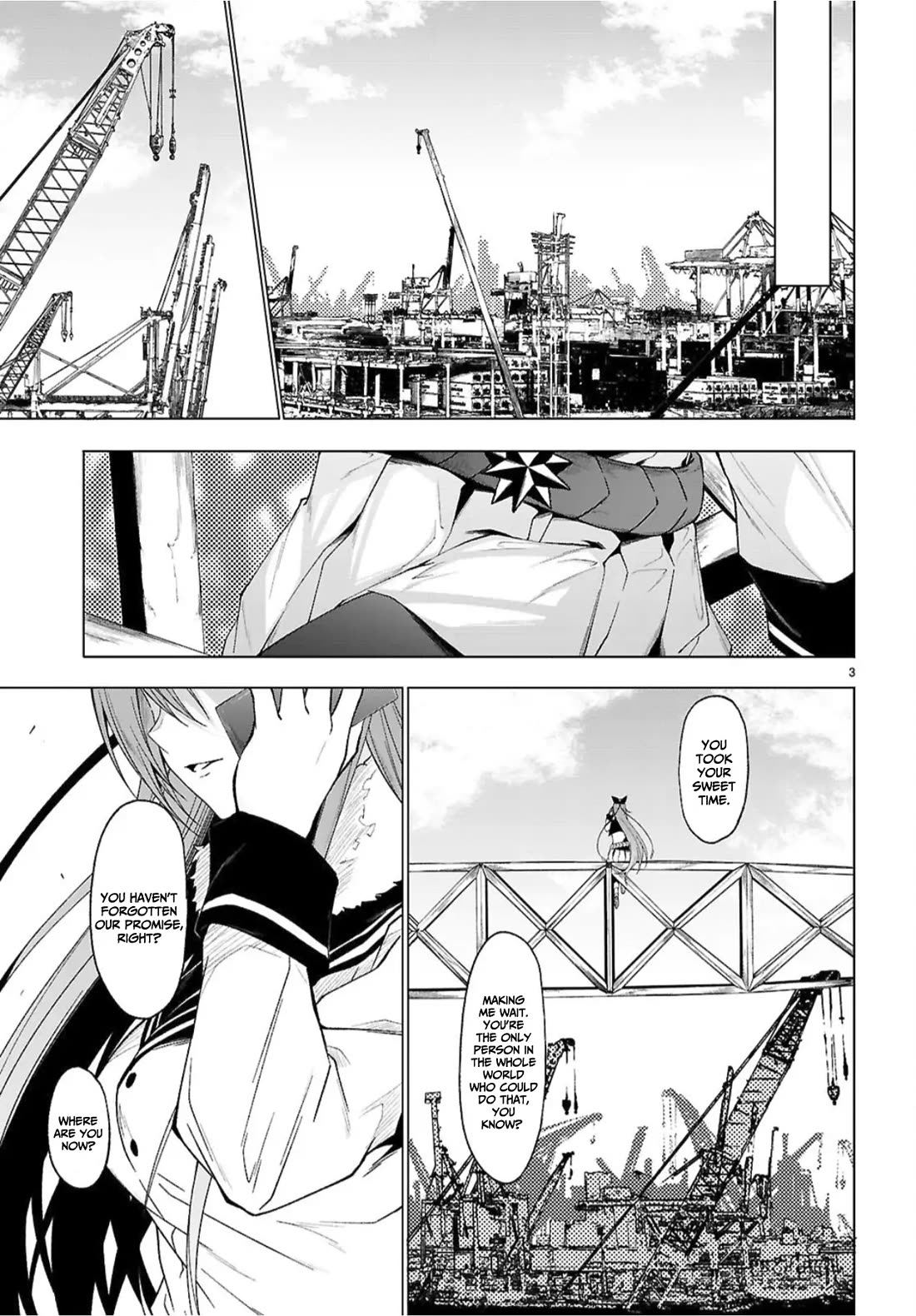 Maou Gakuen no Hangyakusha Chapter 49 page 4 - Chapter 49: Love and Quarrels and The Demon King's Throne [END]