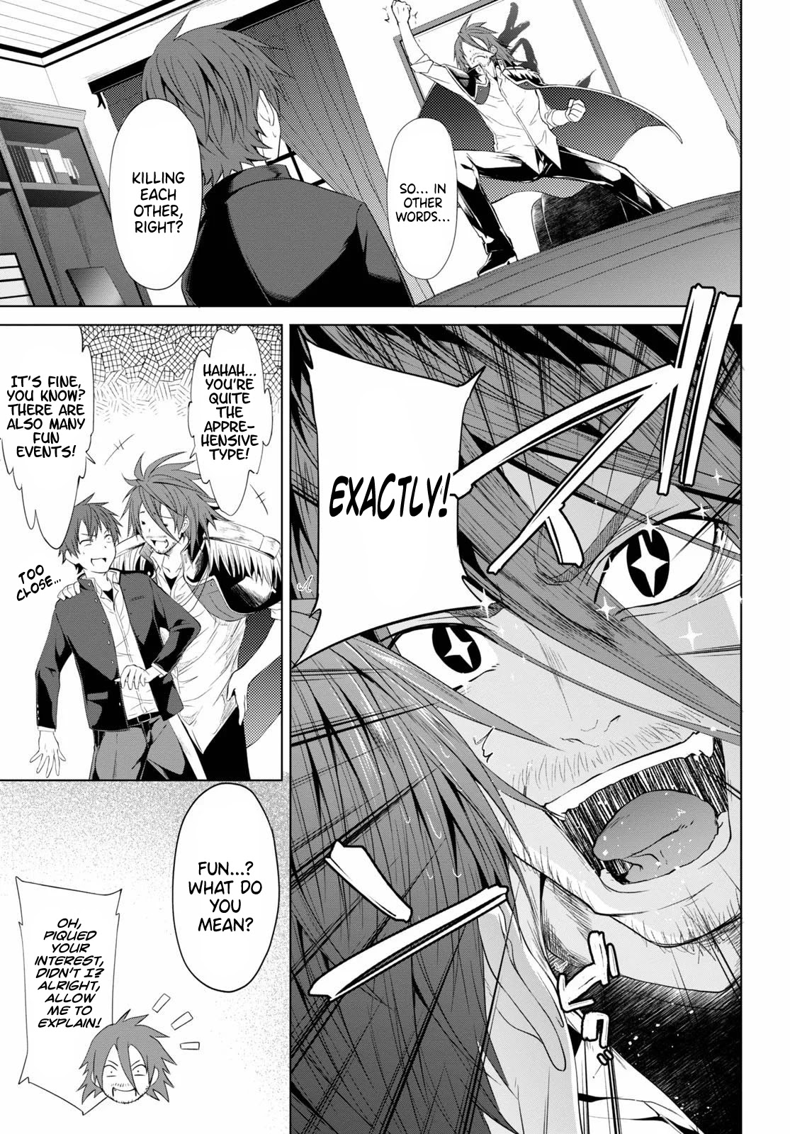 Maou Gakuen no Hangyakusha Chapter 5 page 10 - Chapter 5: Octopus Sausages