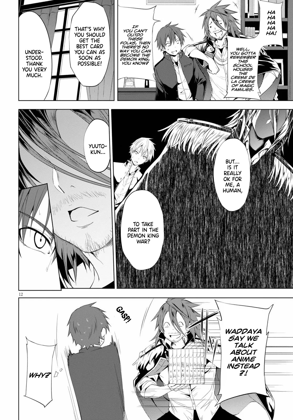 Maou Gakuen no Hangyakusha Chapter 5 page 13 - Chapter 5: Octopus Sausages
