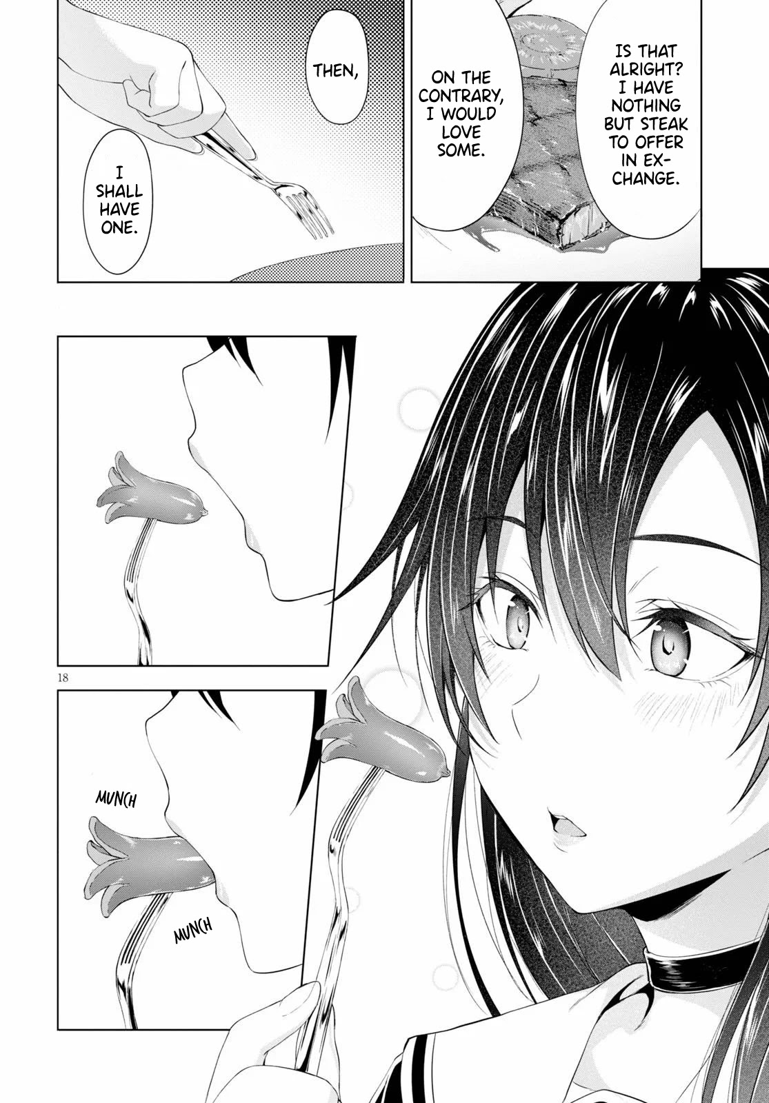 Maou Gakuen no Hangyakusha Chapter 5 page 19 - Chapter 5: Octopus Sausages