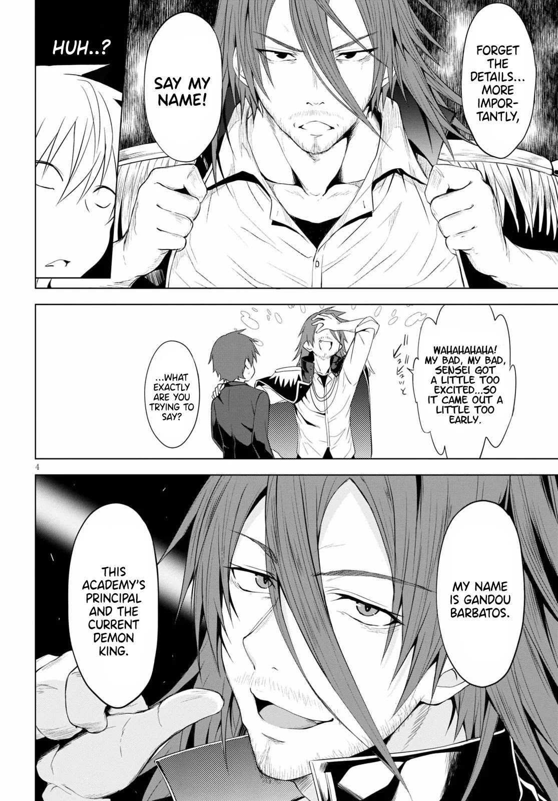 Maou Gakuen no Hangyakusha Chapter 5 page 5 - Chapter 5: Octopus Sausages