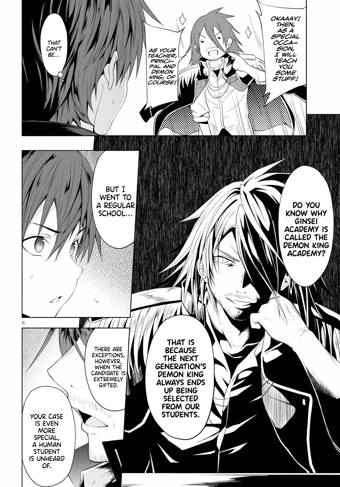 Maou Gakuen no Hangyakusha Chapter 5 page 7 - Chapter 5: Octopus Sausages