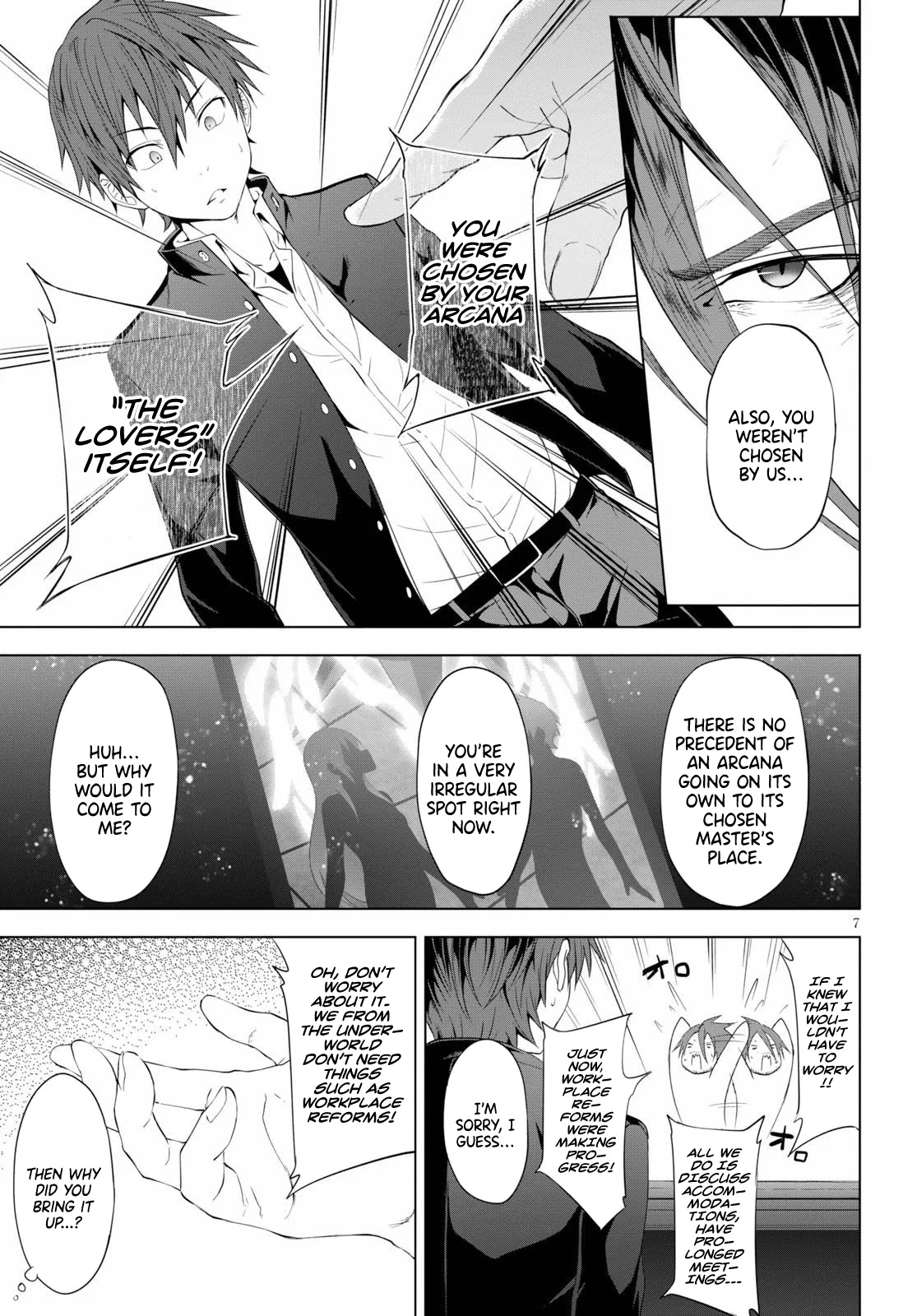 Maou Gakuen no Hangyakusha Chapter 5 page 8 - Chapter 5: Octopus Sausages