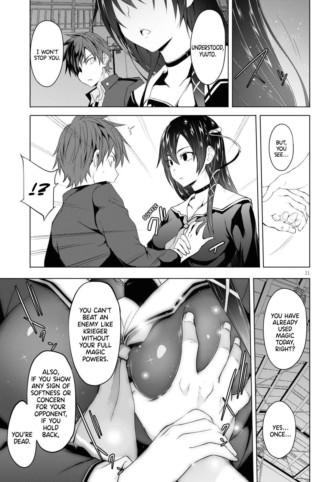 Maou Gakuen no Hangyakusha Chapter 6 page 12 - Chapter 6: The Essence of Basic Magic
