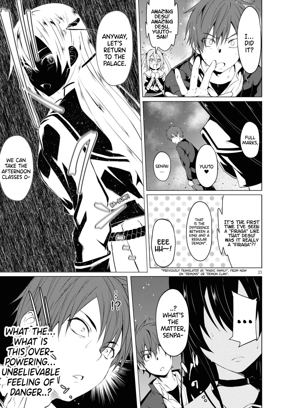 Maou Gakuen no Hangyakusha Chapter 6 page 23 - Chapter 6: The Essence of Basic Magic