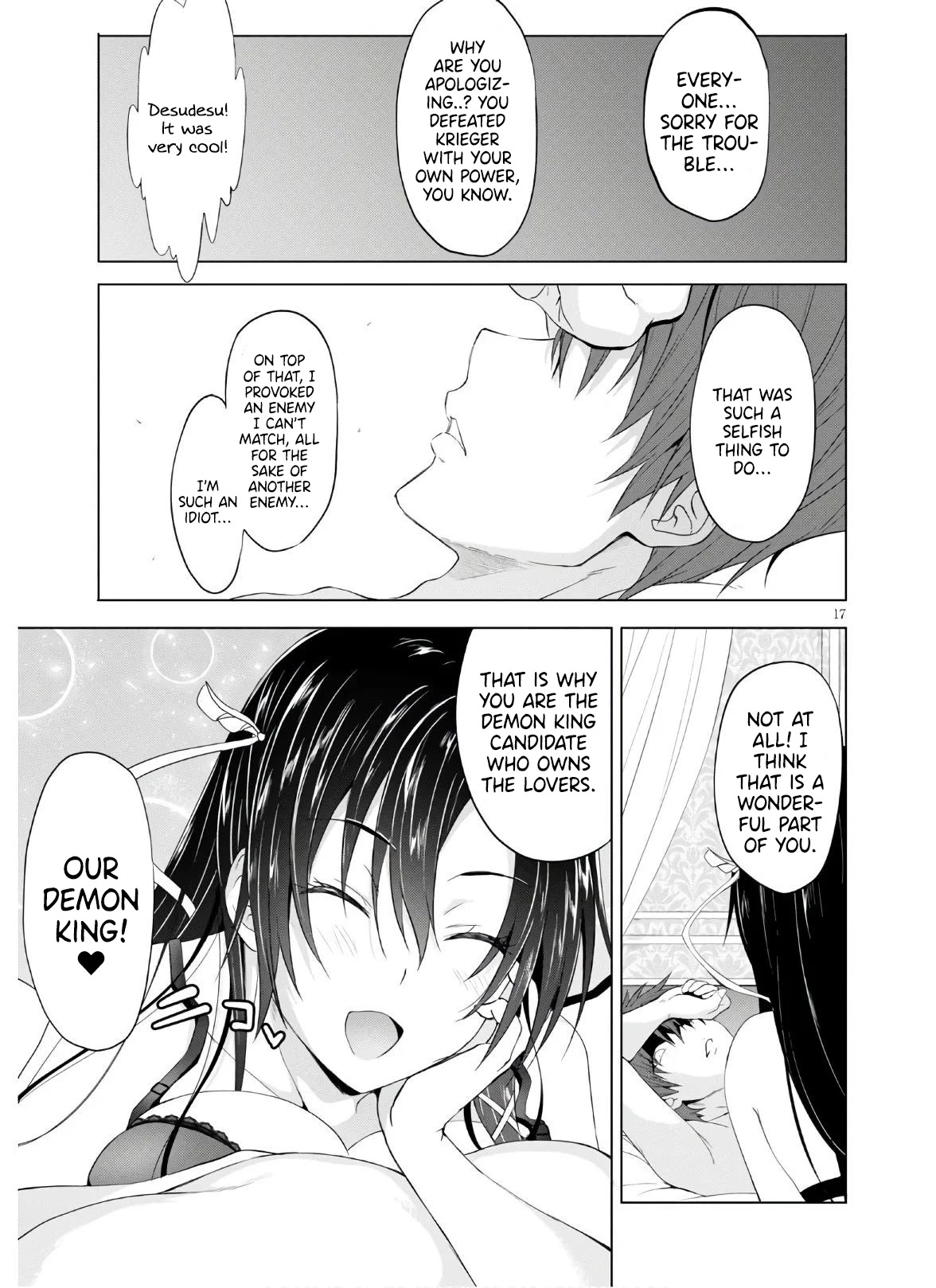 Maou Gakuen no Hangyakusha Chapter 7 page 18 - Chapter 7: A Contract Is Sweet and Soft