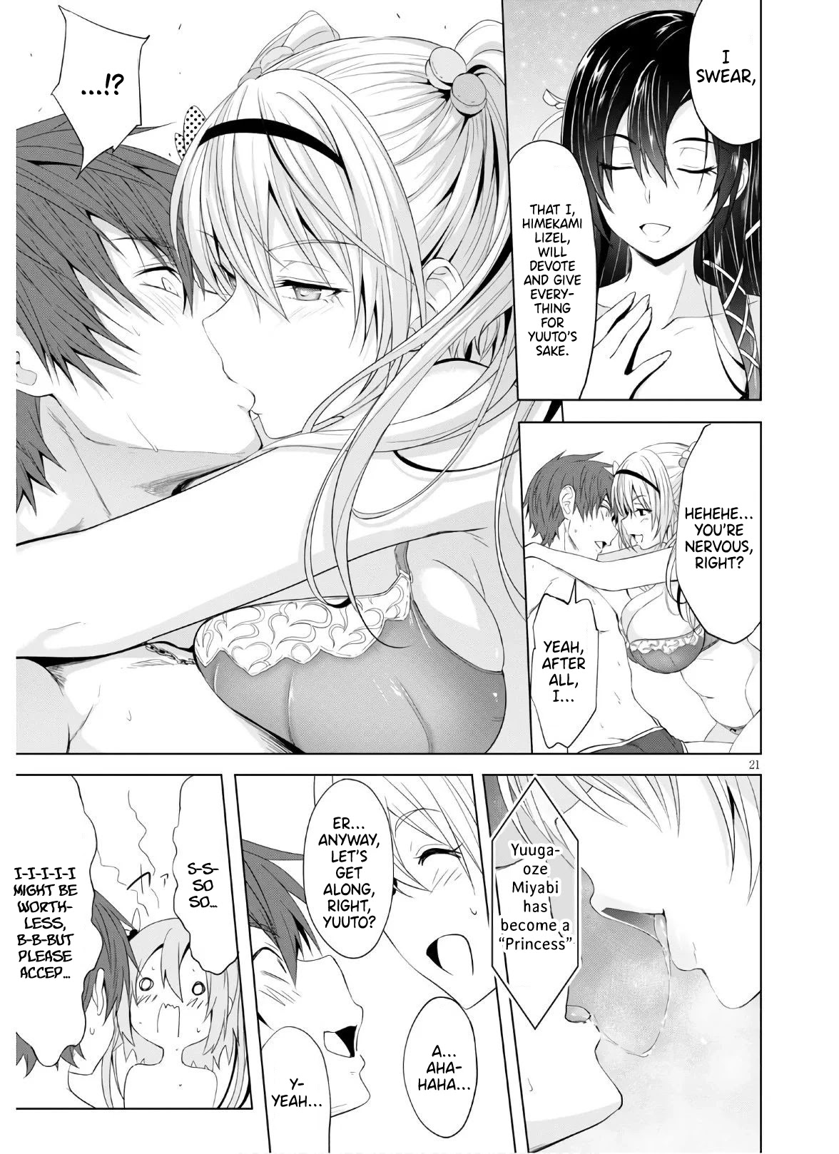 Maou Gakuen no Hangyakusha Chapter 7 page 22 - Chapter 7: A Contract Is Sweet and Soft