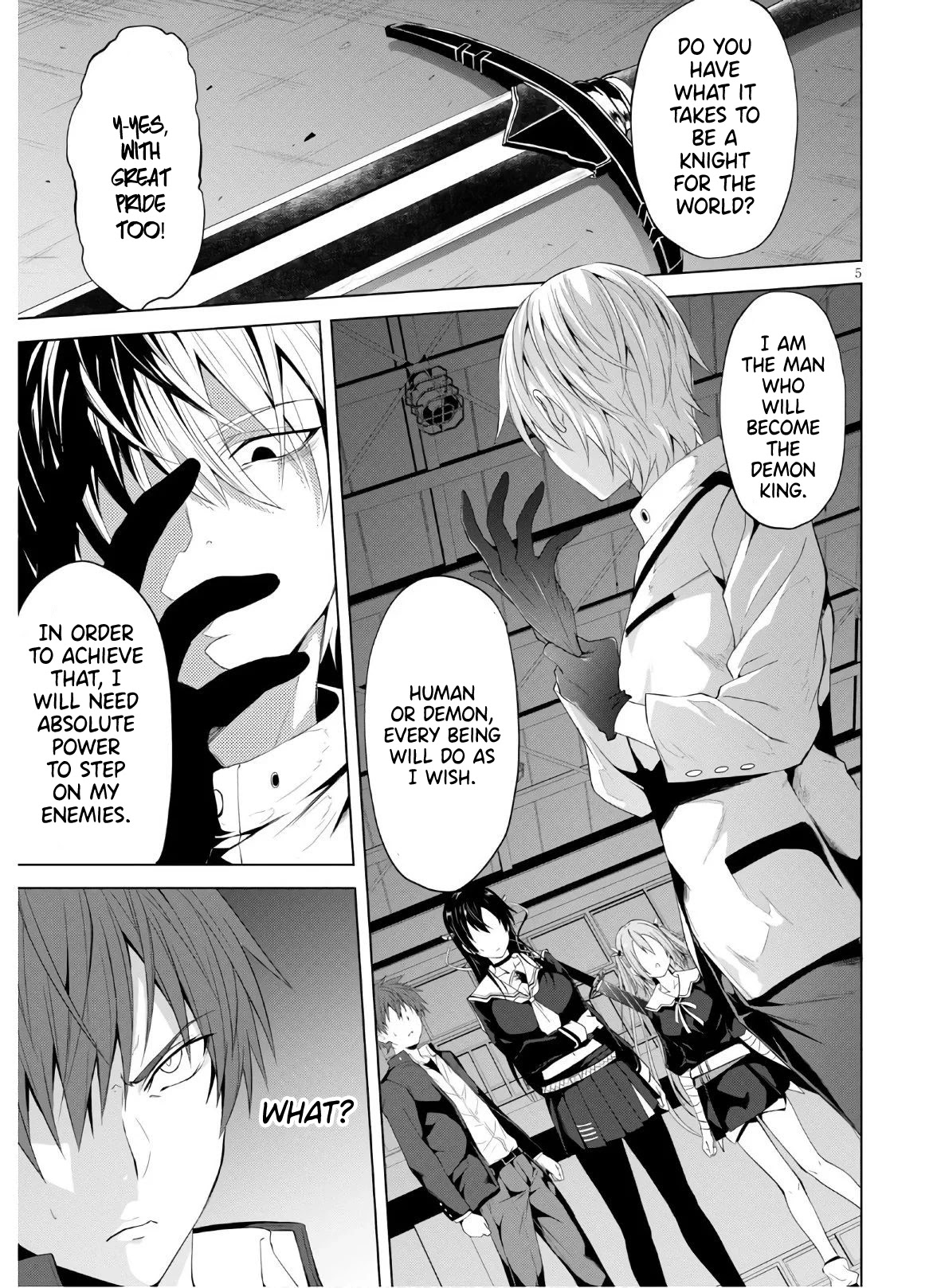 Maou Gakuen no Hangyakusha Chapter 7 page 6 - Chapter 7: A Contract Is Sweet and Soft