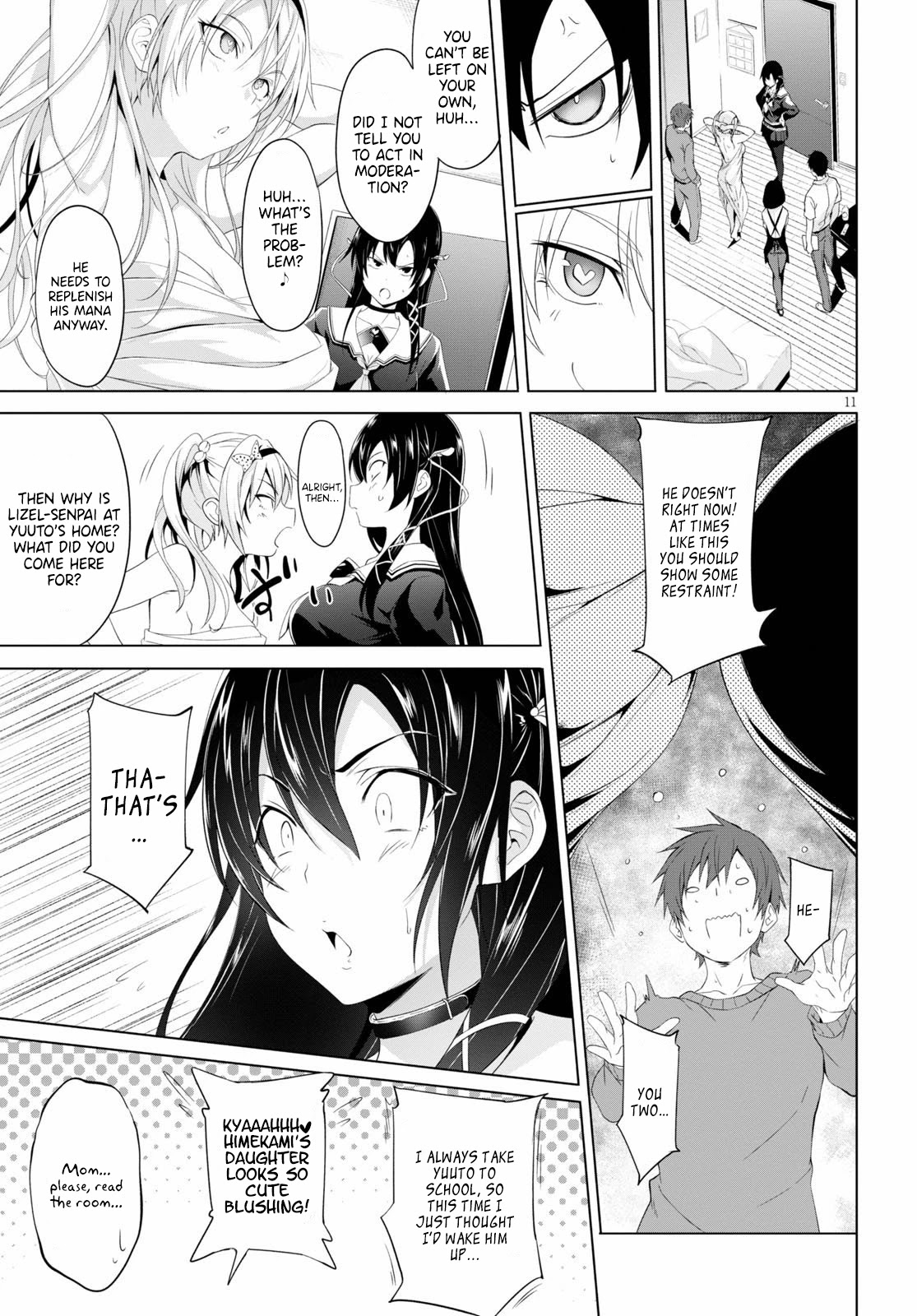Maou Gakuen no Hangyakusha Chapter 8 page 12 - Chapter 8: Ultra-Sexy Body