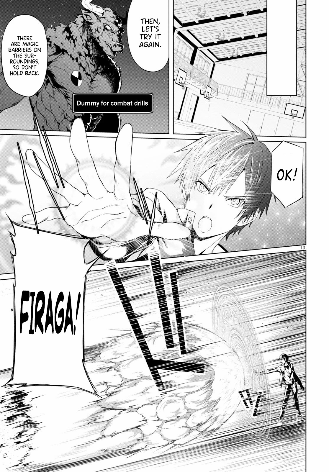 Maou Gakuen no Hangyakusha Chapter 8 page 14 - Chapter 8: Ultra-Sexy Body