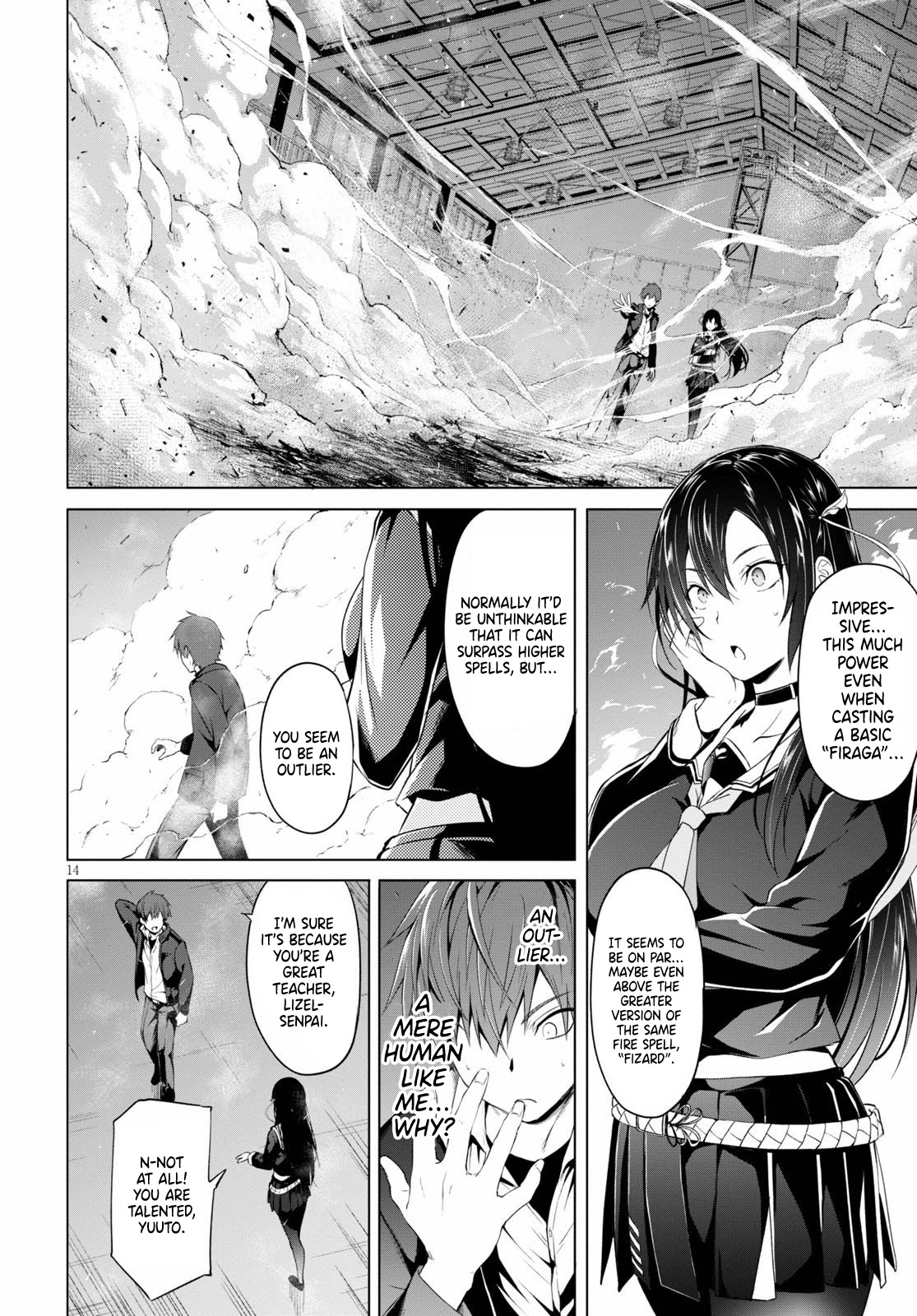 Maou Gakuen no Hangyakusha Chapter 8 page 15 - Chapter 8: Ultra-Sexy Body