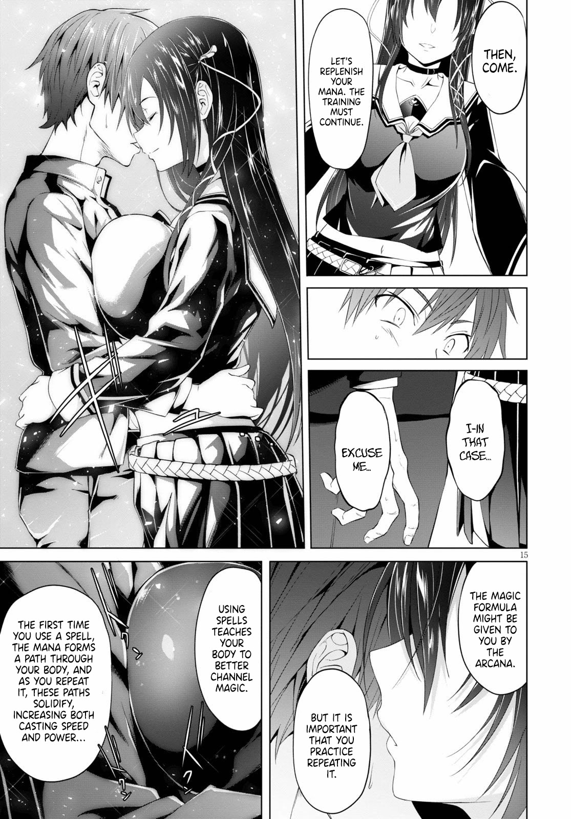 Maou Gakuen no Hangyakusha Chapter 8 page 16 - Chapter 8: Ultra-Sexy Body