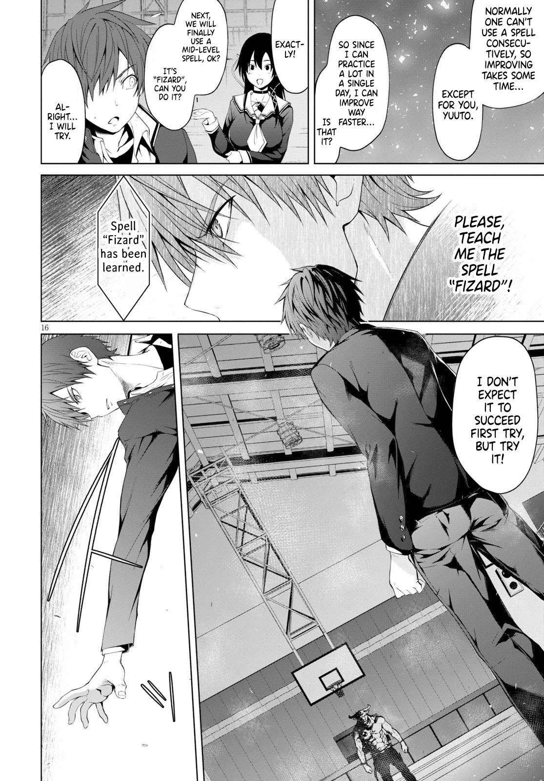 Maou Gakuen no Hangyakusha Chapter 8 page 17 - Chapter 8: Ultra-Sexy Body