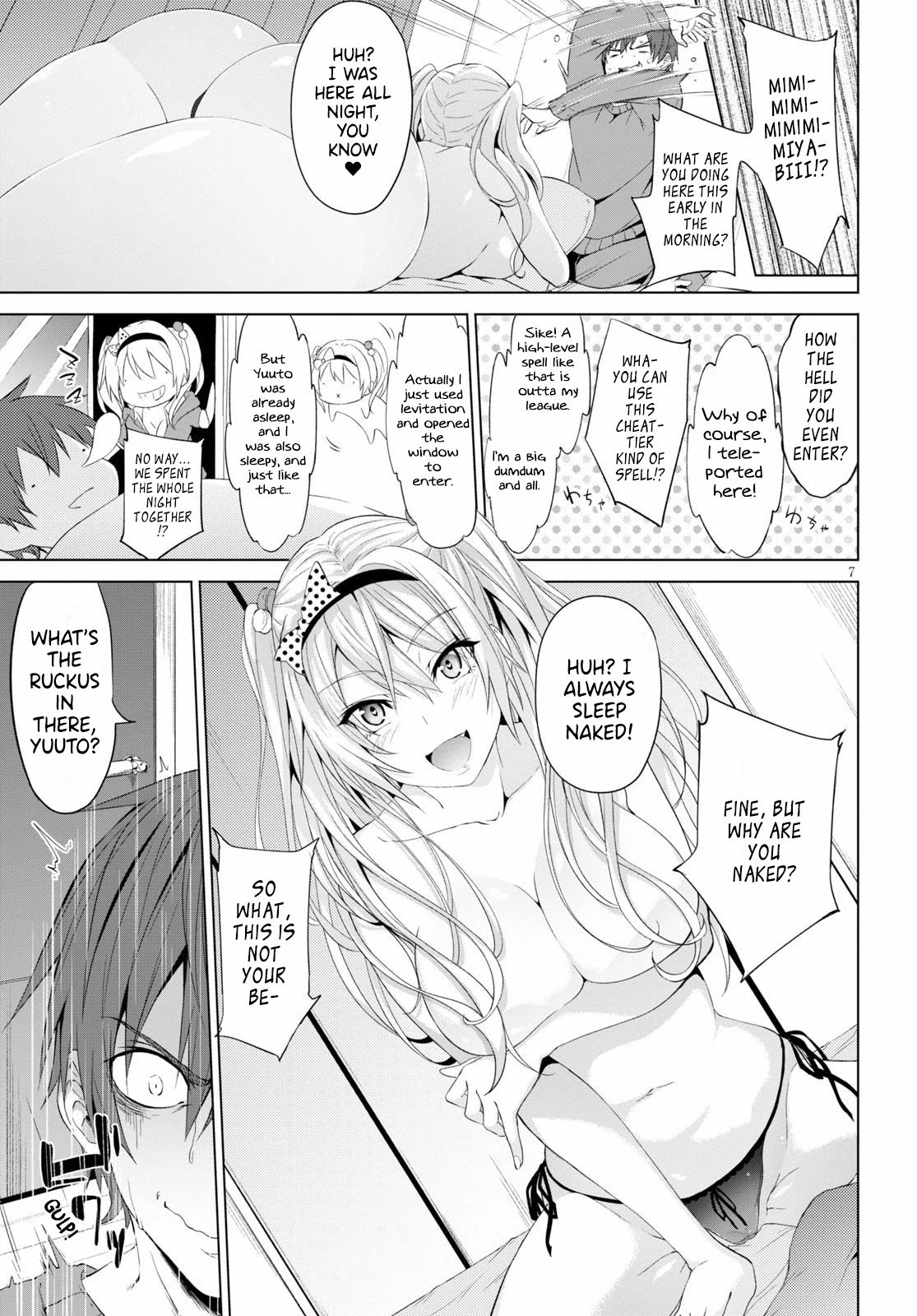 Maou Gakuen no Hangyakusha Chapter 8 page 8 - Chapter 8: Ultra-Sexy Body
