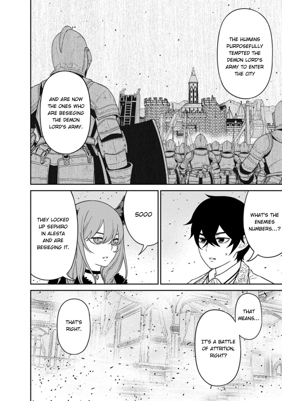 Maou Gun Saikyou no Majutsushi wa Ningen datta Chapter 17.1 page 4 - Chapter 17.1