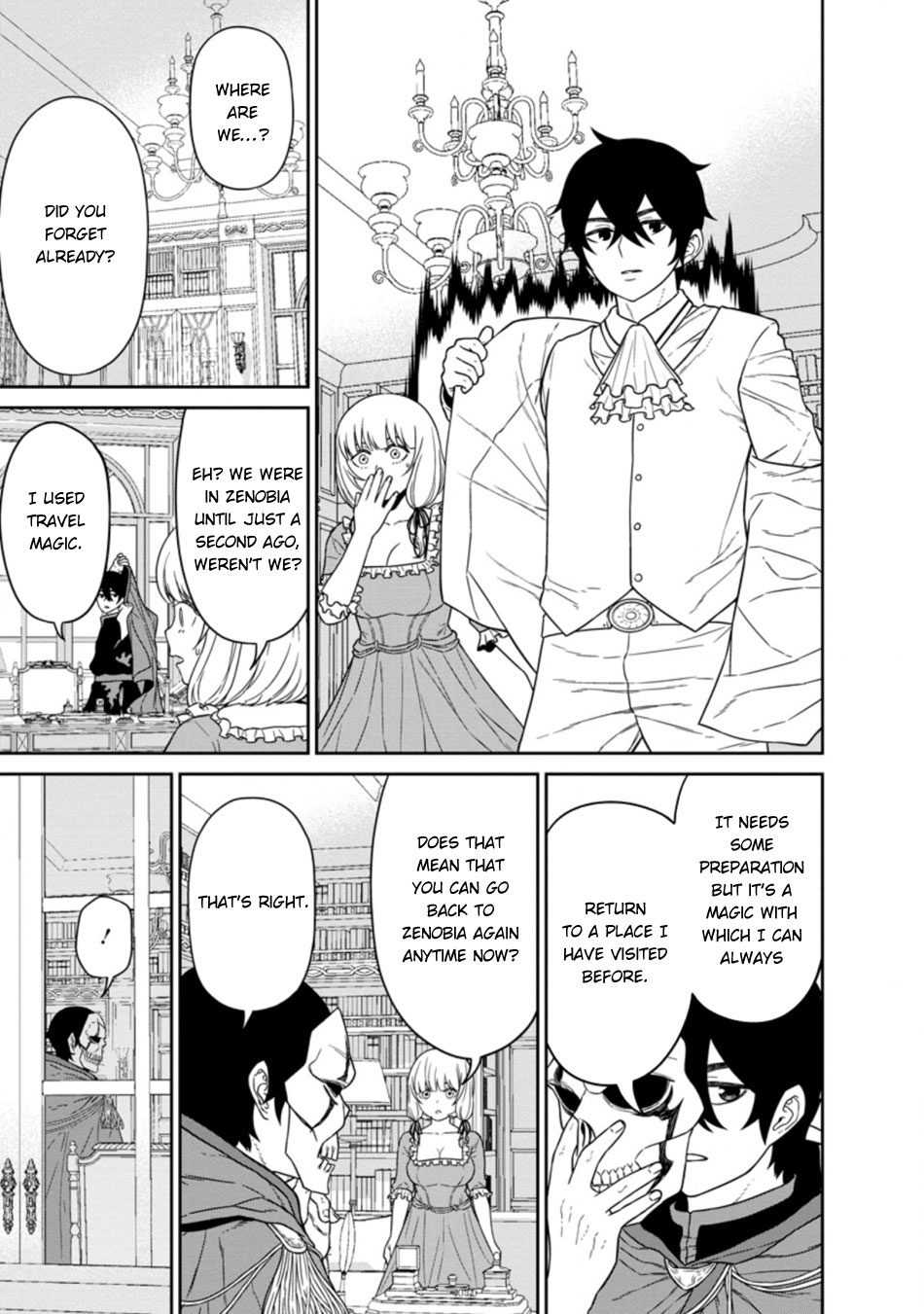 Maou Gun Saikyou no Majutsushi wa Ningen datta Chapter 17.1 page 9 - Chapter 17.1
