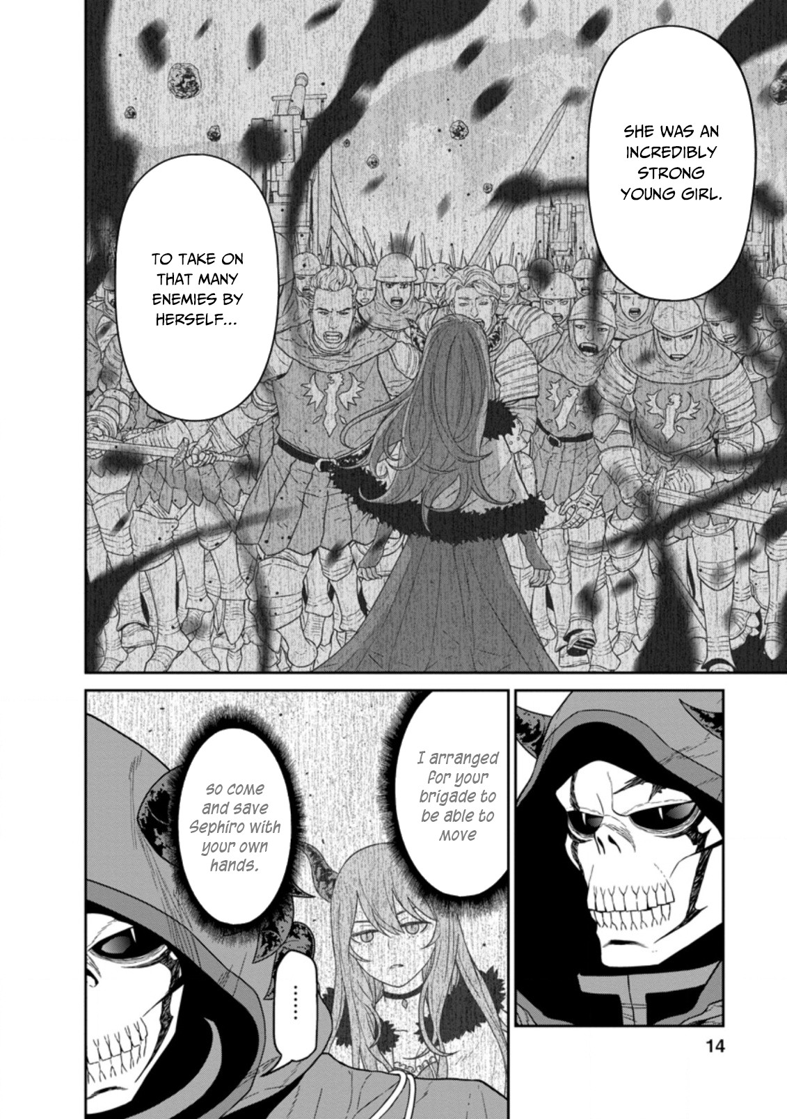 Maou Gun Saikyou no Majutsushi wa Ningen datta Chapter 17.2 page 3 - Chapter 17.2