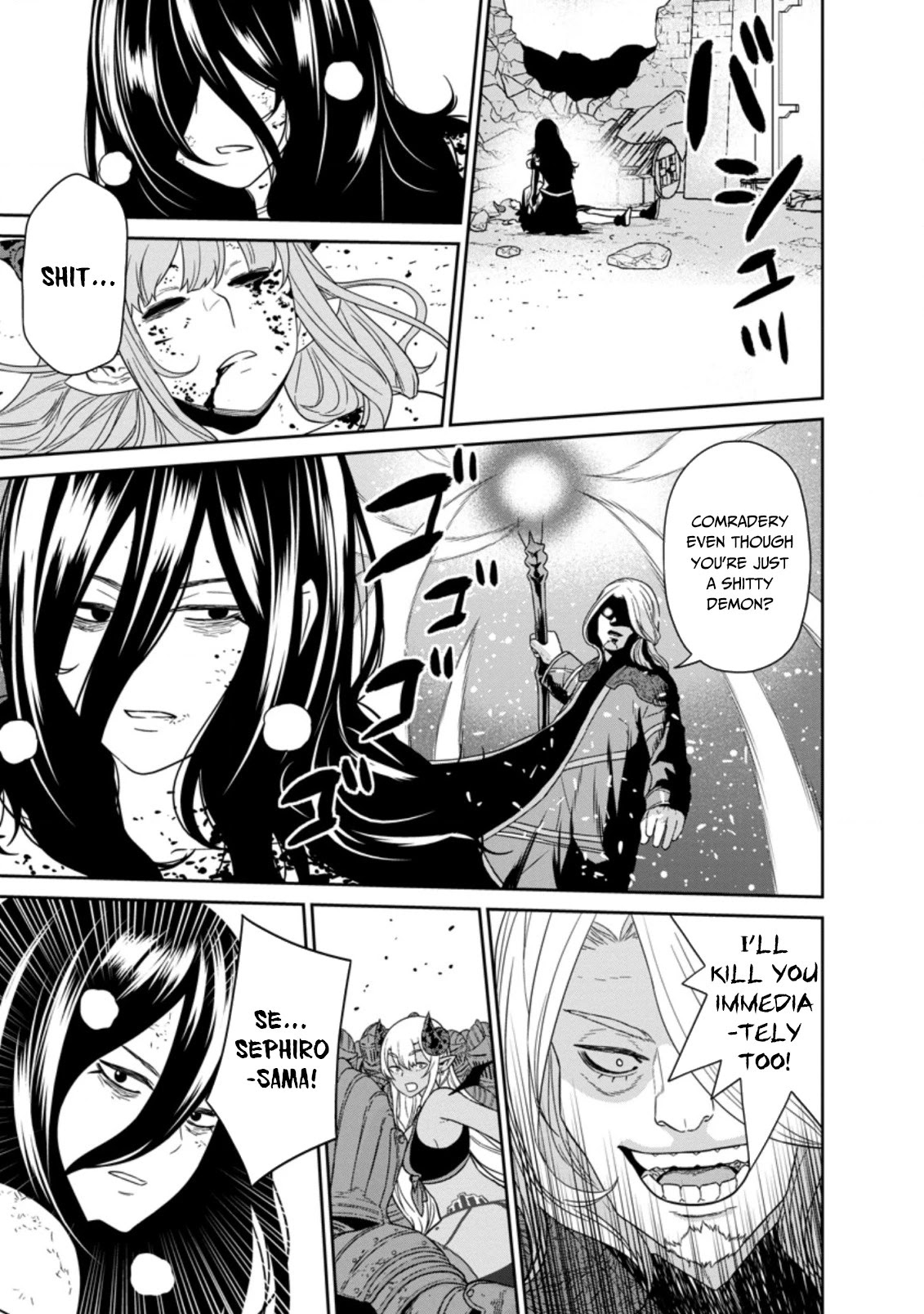 Maou Gun Saikyou no Majutsushi wa Ningen datta Chapter 18.2 page 13 - Chapter 18.2