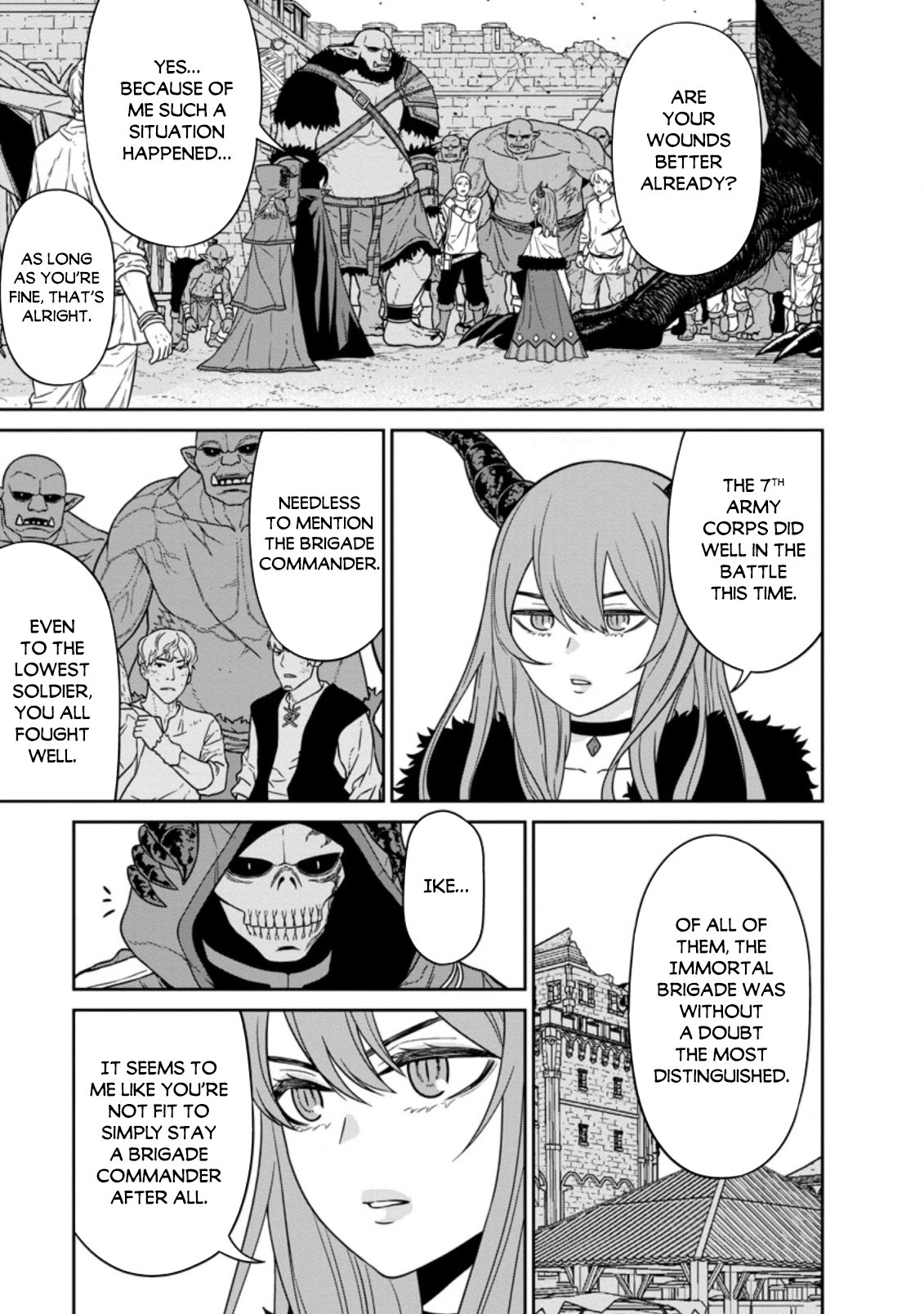 Maou Gun Saikyou no Majutsushi wa Ningen datta Chapter 19.1 page 10 - Chapter 19.1