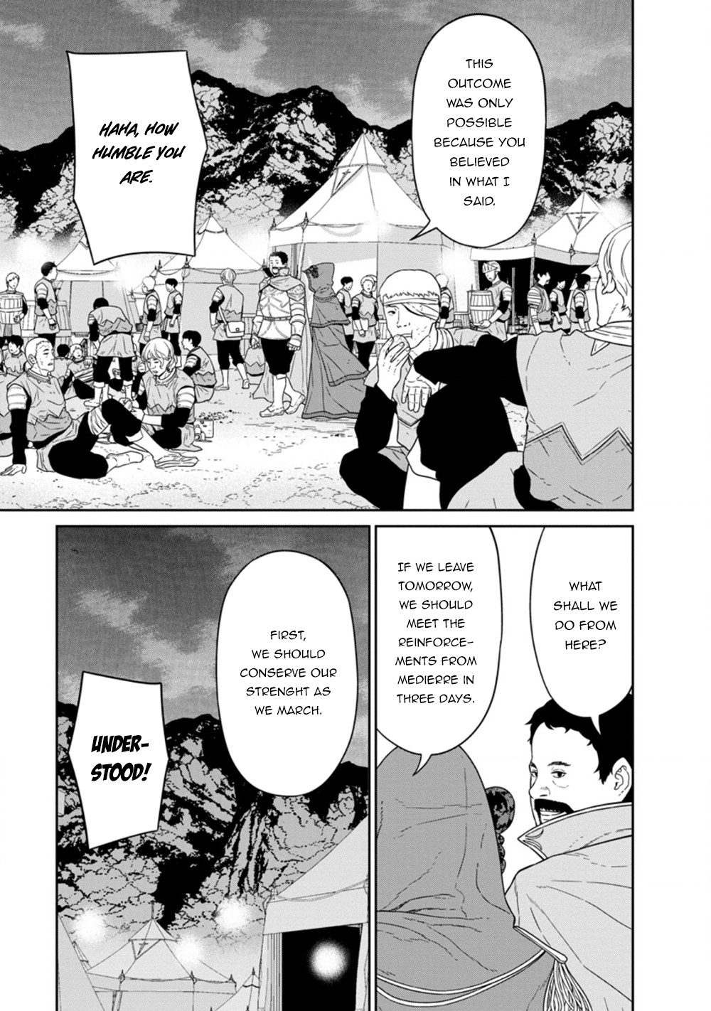 Maou Gun Saikyou no Majutsushi wa Ningen datta Chapter 24.1 page 13 - Chapter 24.1