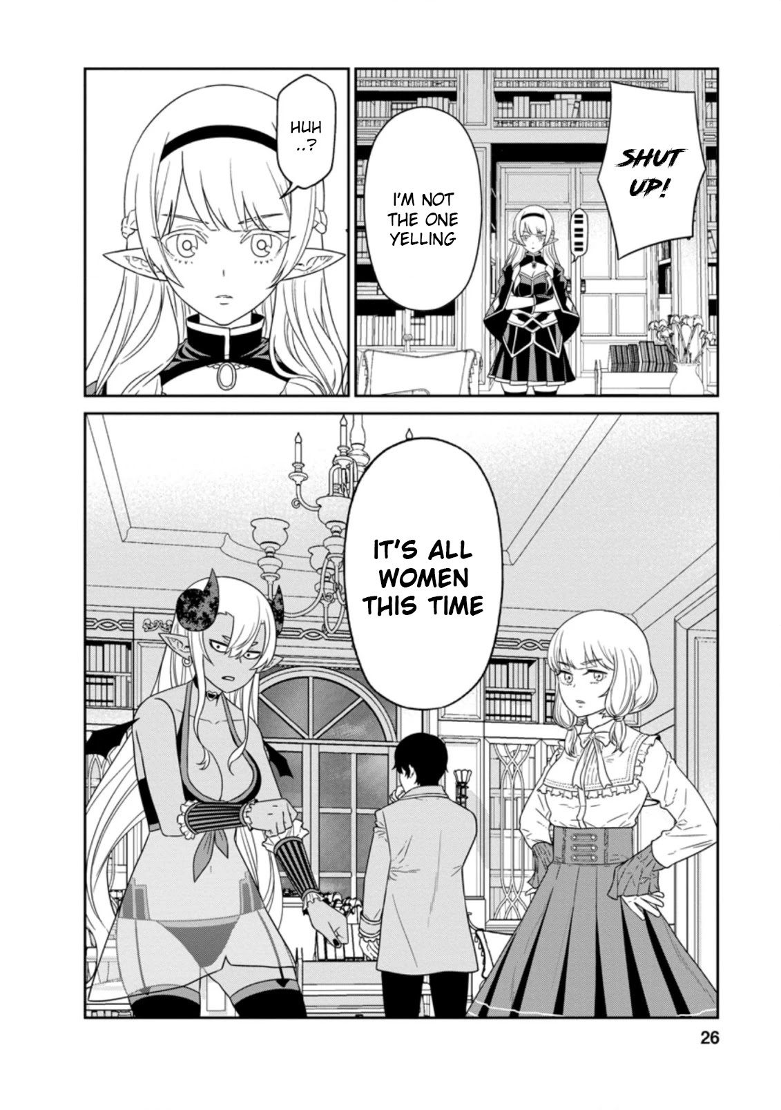 Maou Gun Saikyou no Majutsushi wa Ningen datta Chapter 25.3 page 1 - Chapter 25.3