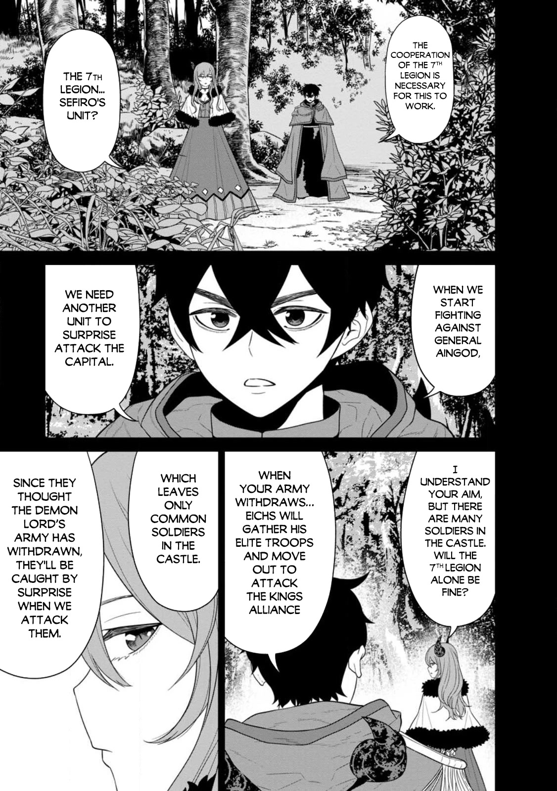 Maou Gun Saikyou no Majutsushi wa Ningen datta Chapter 32 page 18 - Chapter 32