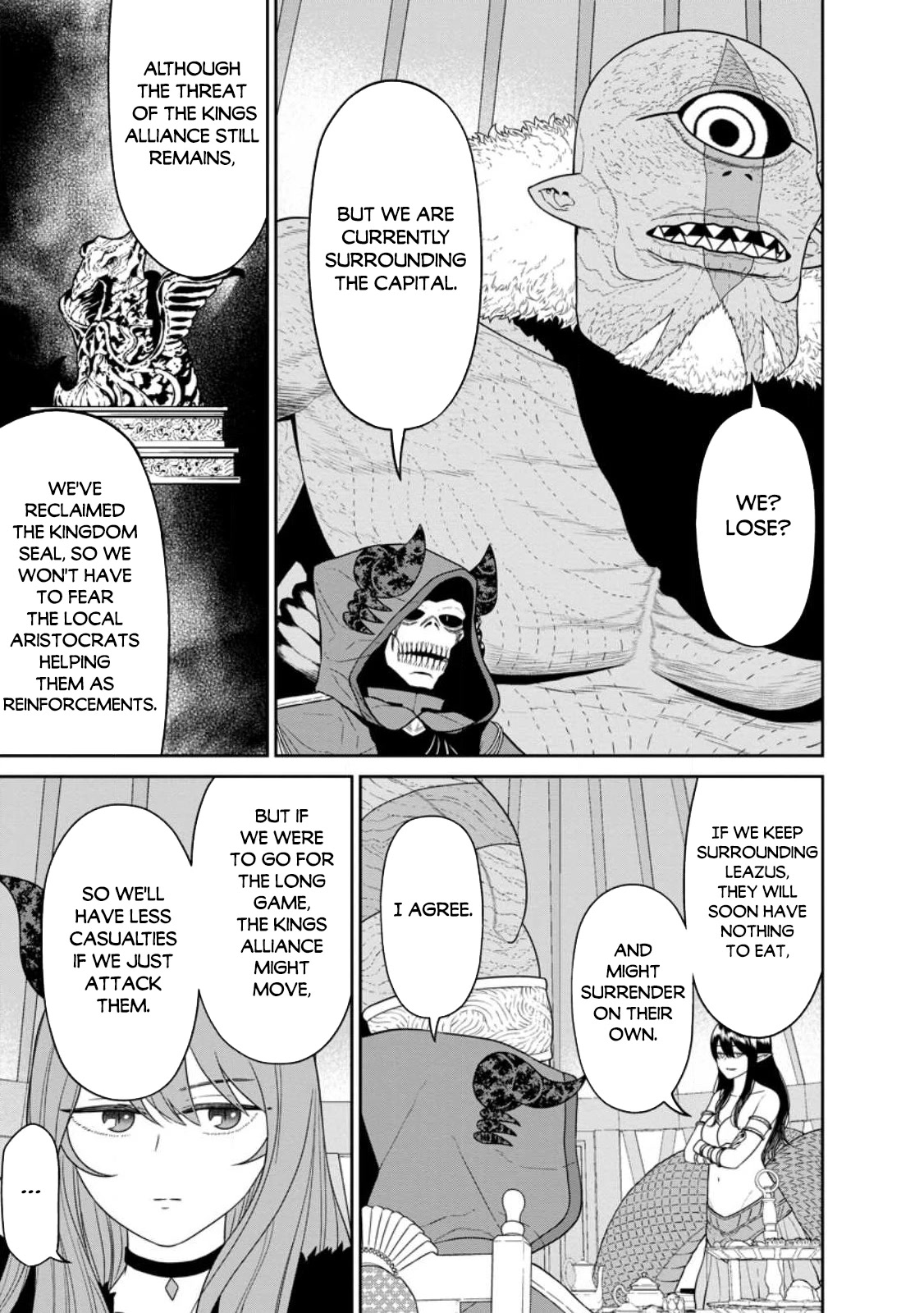 Maou Gun Saikyou no Majutsushi wa Ningen datta Chapter 32 page 4 - Chapter 32