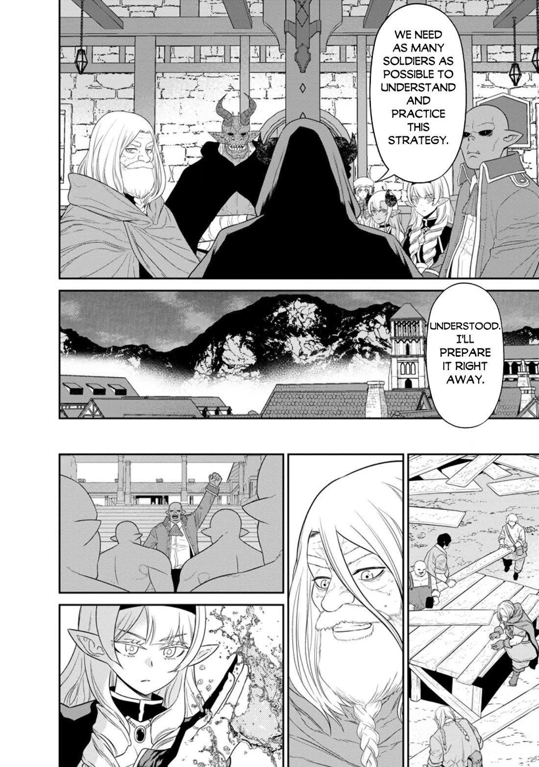 Maou Gun Saikyou no Majutsushi wa Ningen datta Chapter 40 page 36 - Chapter 40