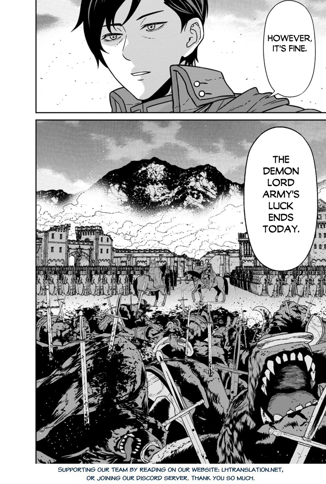 Maou Gun Saikyou no Majutsushi wa Ningen datta Chapter 41 page 32 - Chapter 41: FIXED