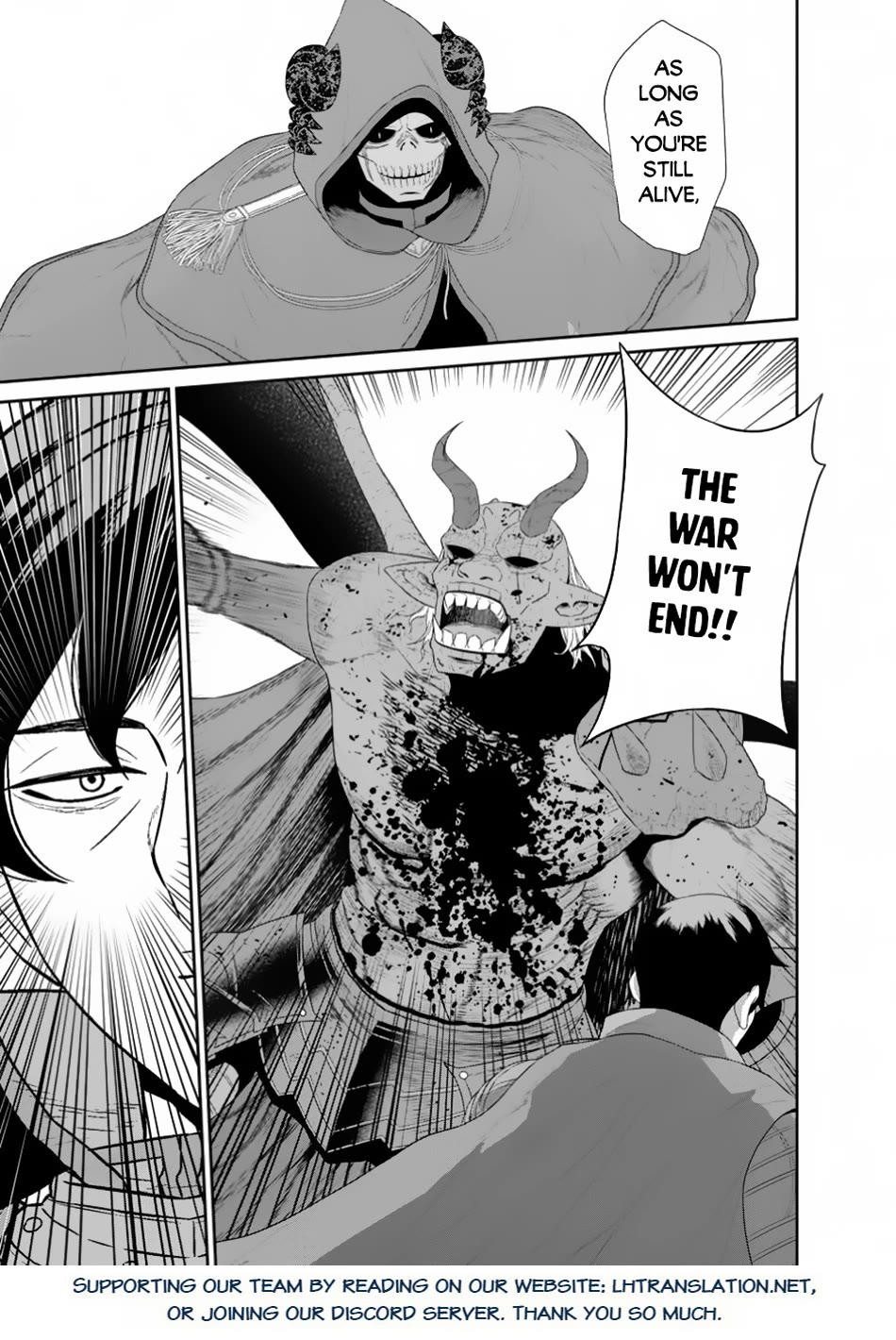 Maou Gun Saikyou no Majutsushi wa Ningen datta Chapter 44 page 33 - Chapter 44