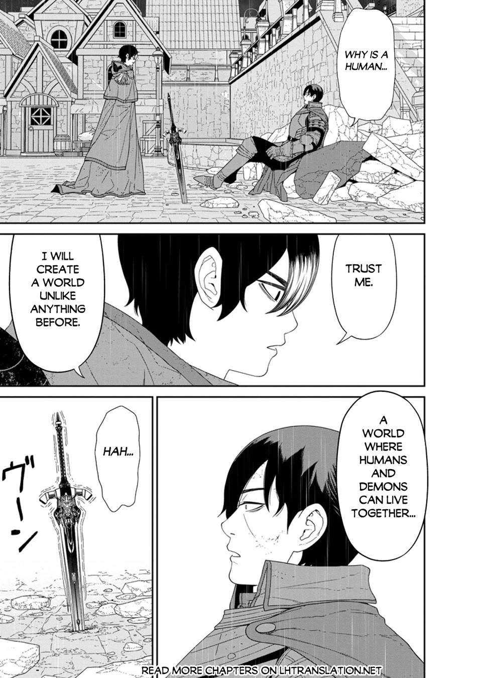 Maou Gun Saikyou no Majutsushi wa Ningen datta Chapter 49 page 13 - Chapter 49