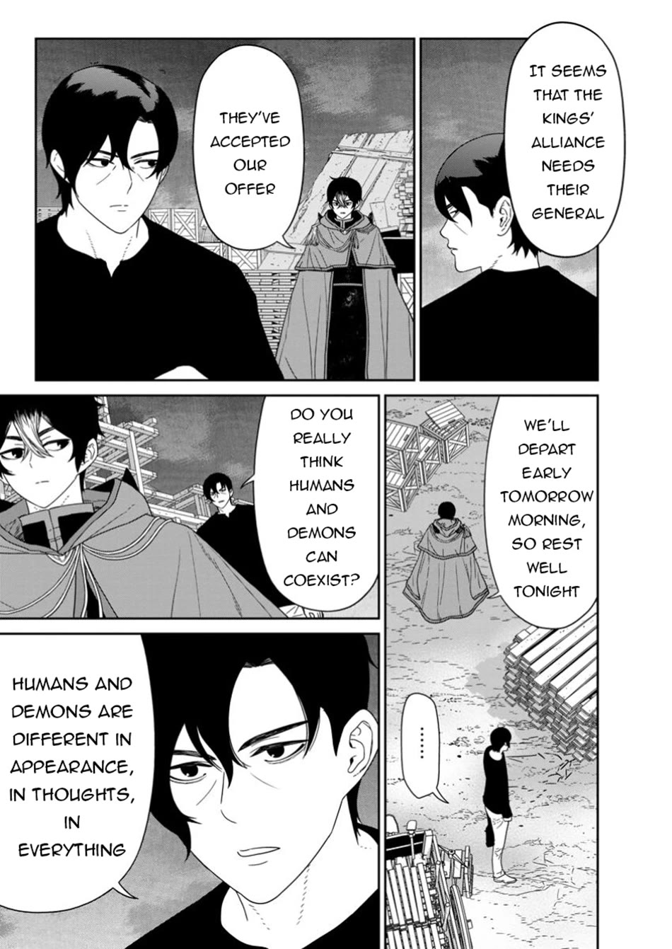 Maou Gun Saikyou no Majutsushi wa Ningen datta Chapter 50 page 22 - Chapter 50