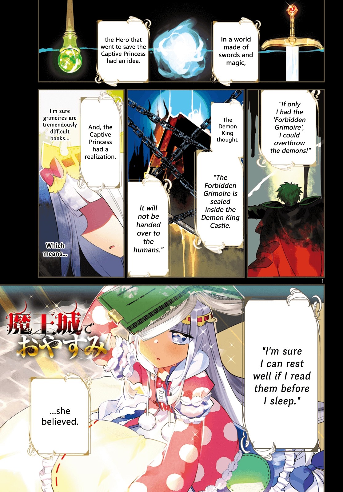 Maou-jou de Oyasumi Chapter 10 page 1 - Chapter 10: Schlaf' ein holdes Kind
