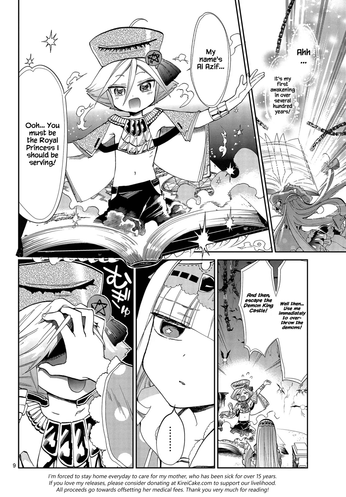 Maou-jou de Oyasumi Chapter 10 page 8 - Chapter 10: Schlaf' ein holdes Kind