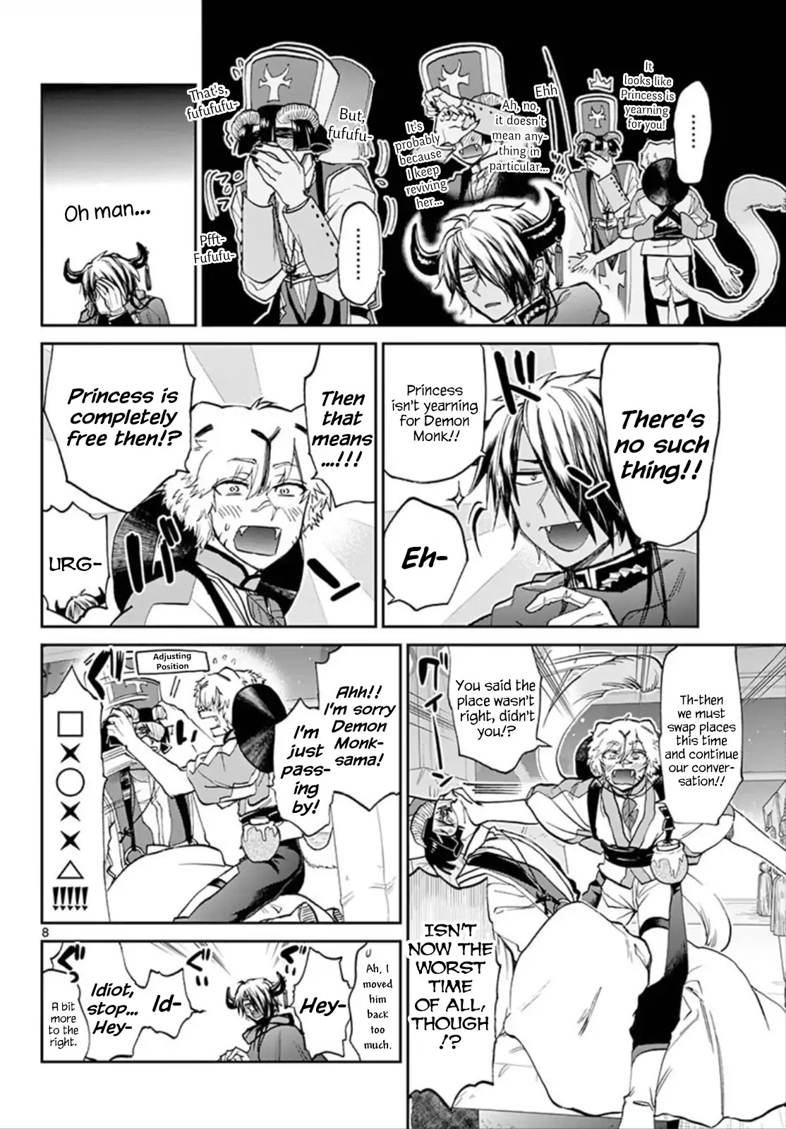 Maou-jou de Oyasumi Chapter 101 page 8 - Chapter 101: Princess is Forever Dreaming