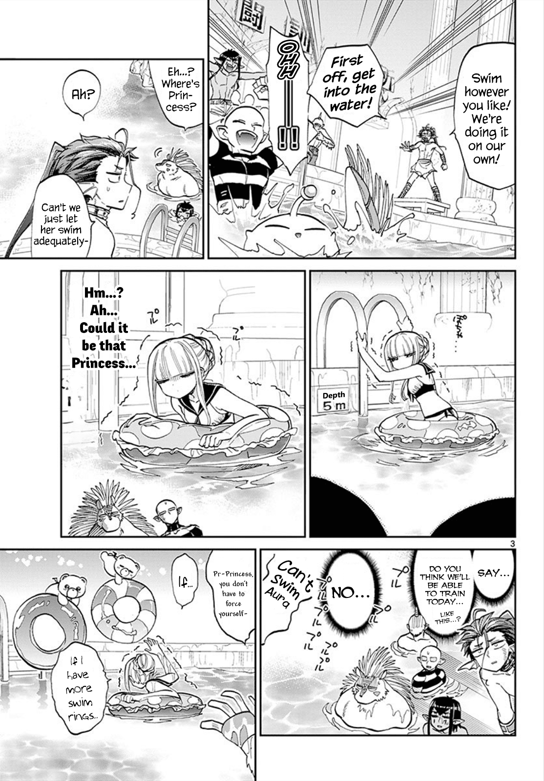 Maou-jou de Oyasumi Chapter 102 page 3 - Chapter 102: You'll Be Able To Sleep 100% During Fifth Period Math