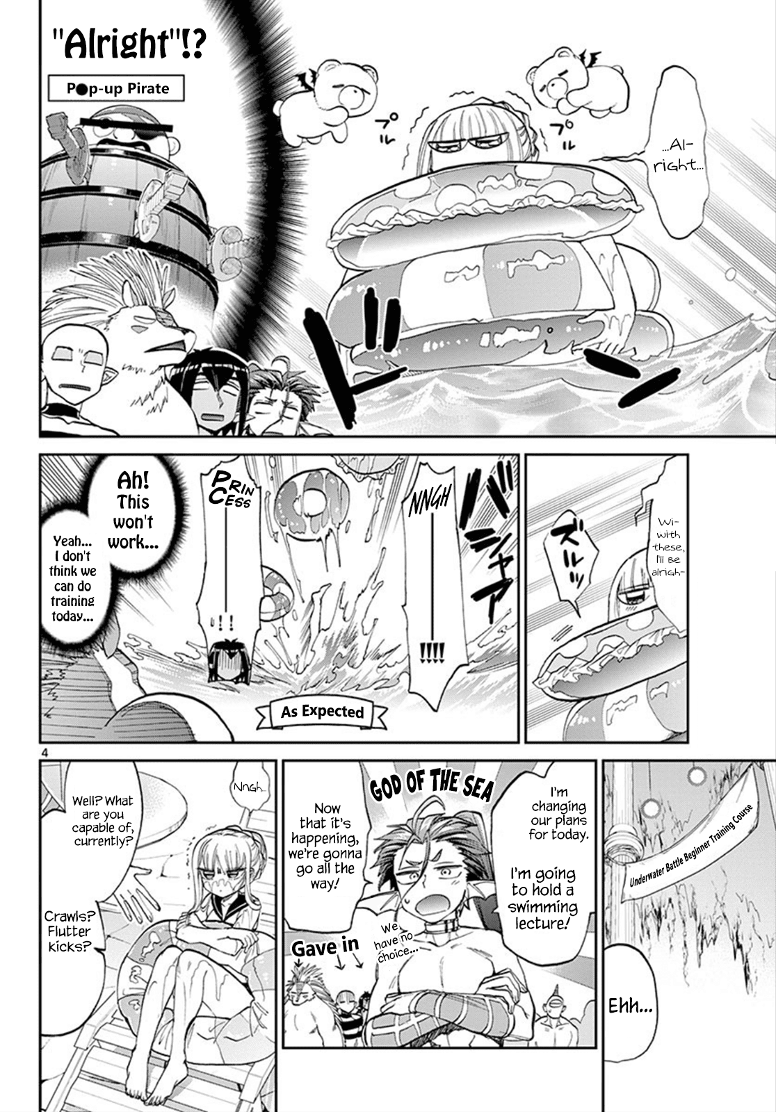 Maou-jou de Oyasumi Chapter 102 page 4 - Chapter 102: You'll Be Able To Sleep 100% During Fifth Period Math