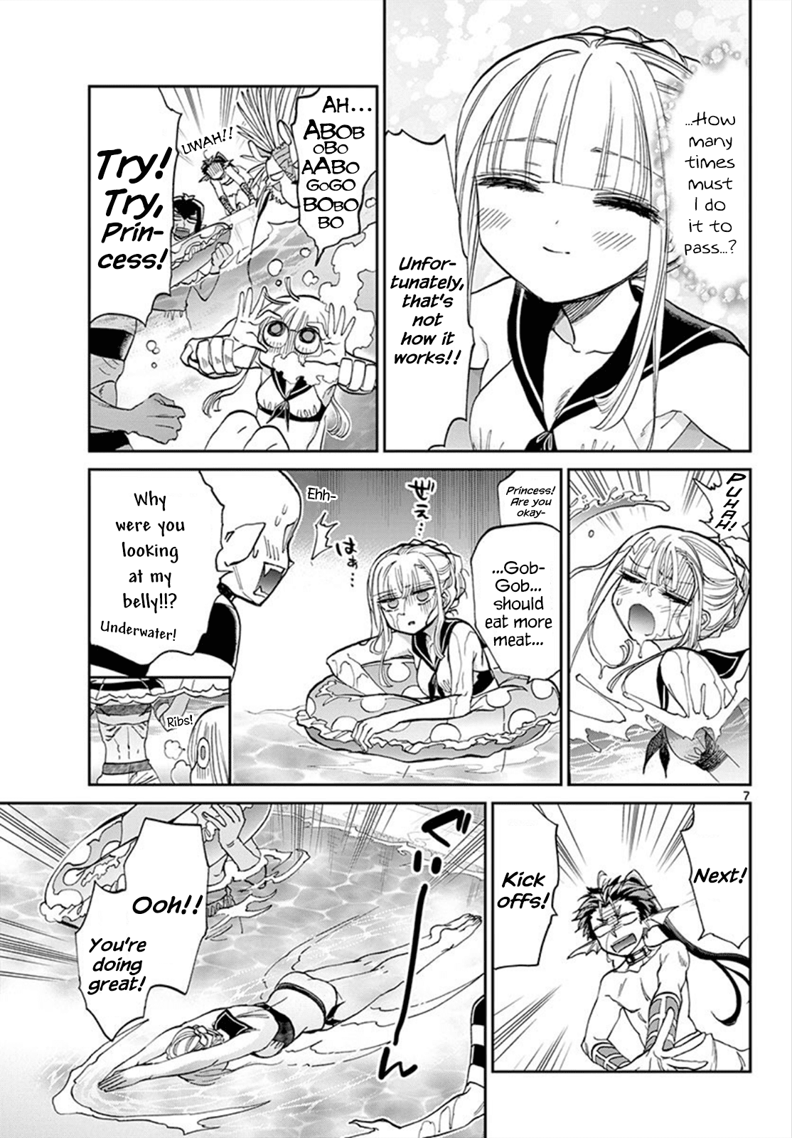 Maou-jou de Oyasumi Chapter 102 page 7 - Chapter 102: You'll Be Able To Sleep 100% During Fifth Period Math