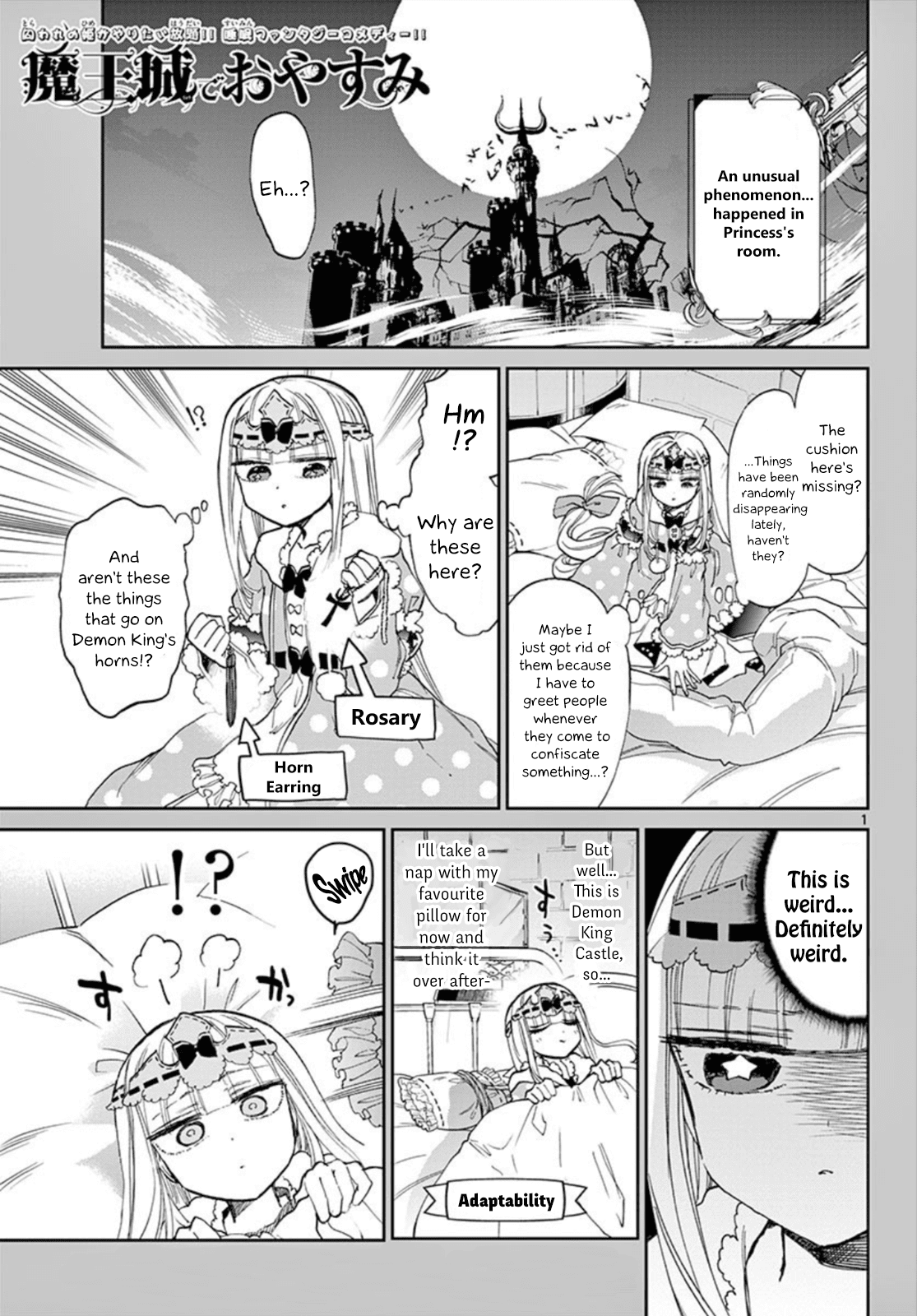 Maou-jou de Oyasumi Chapter 103 page 1 - Chapter 103: The Secret World Of Suyarrietty