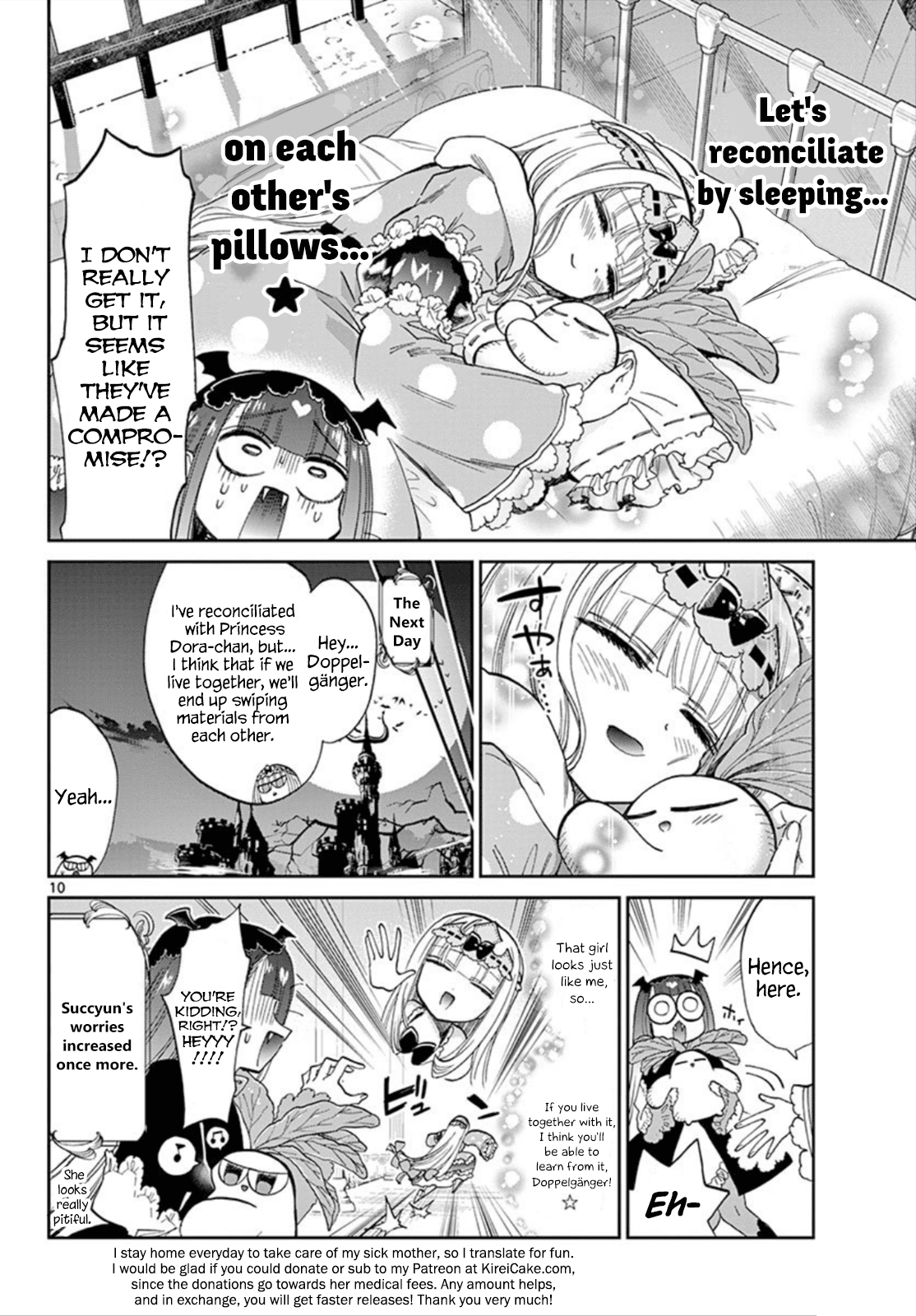 Maou-jou de Oyasumi Chapter 103 page 10 - Chapter 103: The Secret World Of Suyarrietty